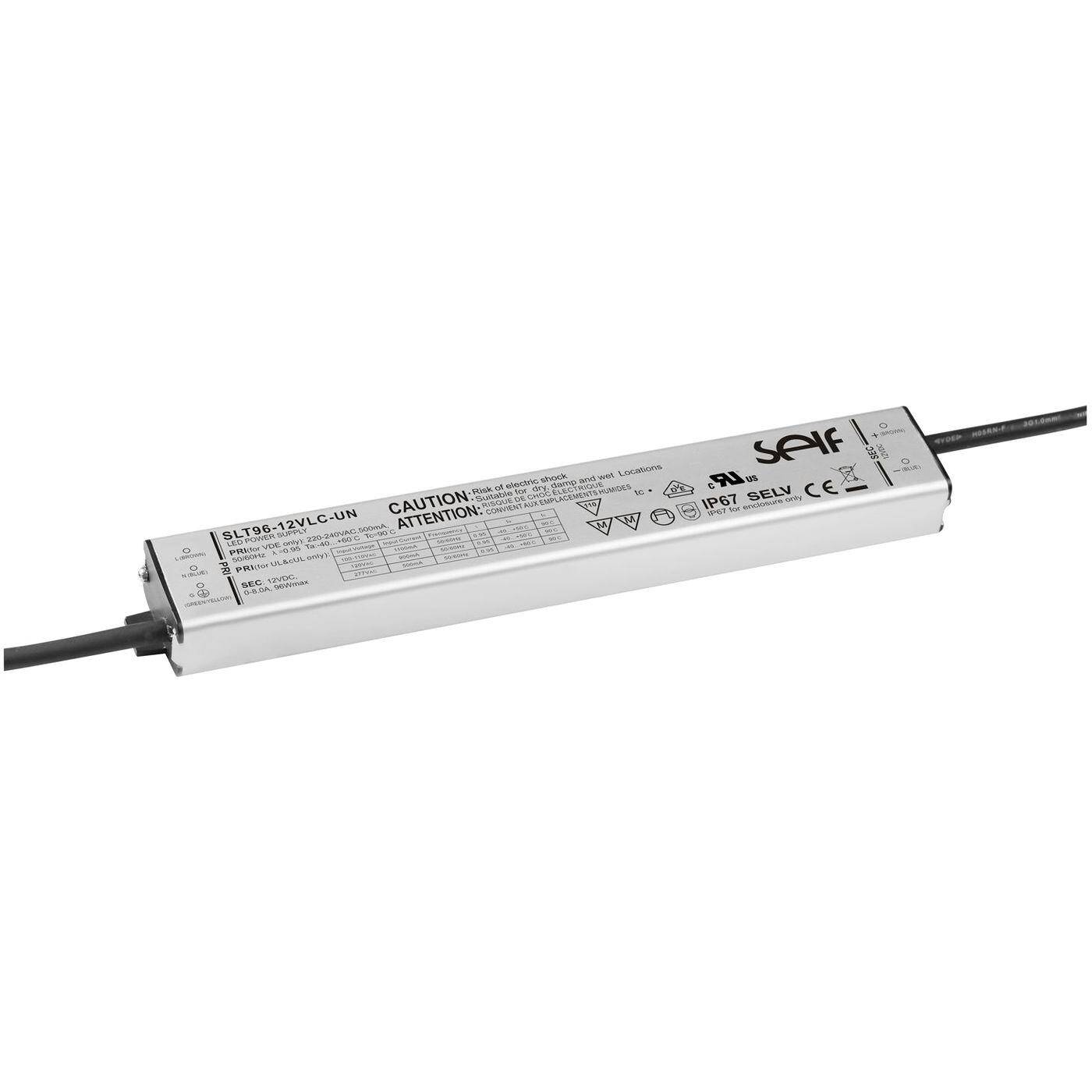 SLT96-12VLC-UN 96W 12V 8A LED power supply Transformer Driver IP67 SLT96-12VLC-UN 96W 12V 8A LED power supply Transformer Driver IP67