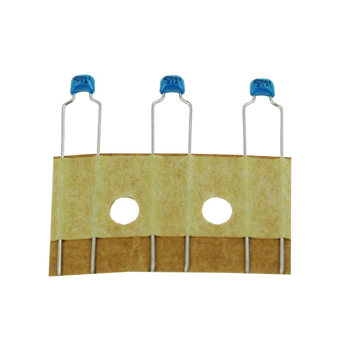 Ceramic Capacitor 0,56nF 100V DC muRata RPE5C2A561J2M1B05A d3,5x1,9mm 560pF