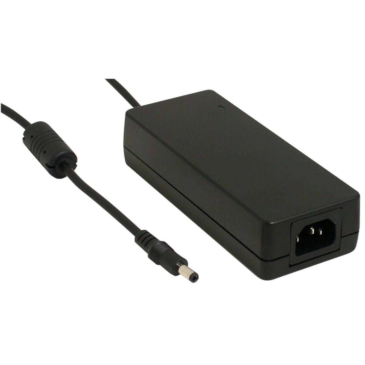 MEAN WELL GST90A24-P1M 90W 24V 3,75A Tischnetzteil Kabel 120cm + DC Stecker (2,5/5,5mm) AC DC Adpater