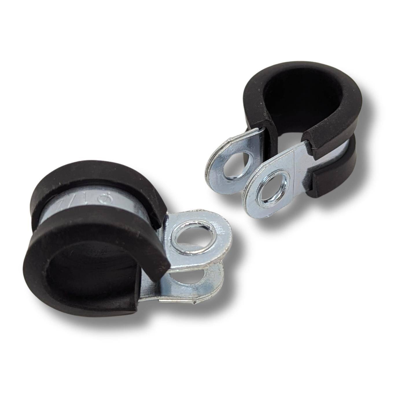 5x P-Clip Leitungsschelle mit Gummi 13mm Rohrschelle Befestigungsschelle