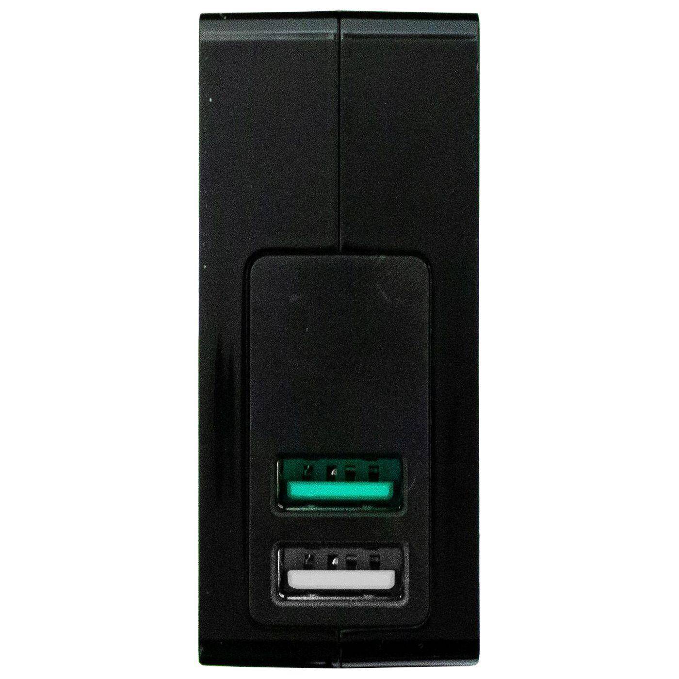 3A 2xUSB Mobile Charger black Xenic RT-35 Black 15W AC DC Adpater