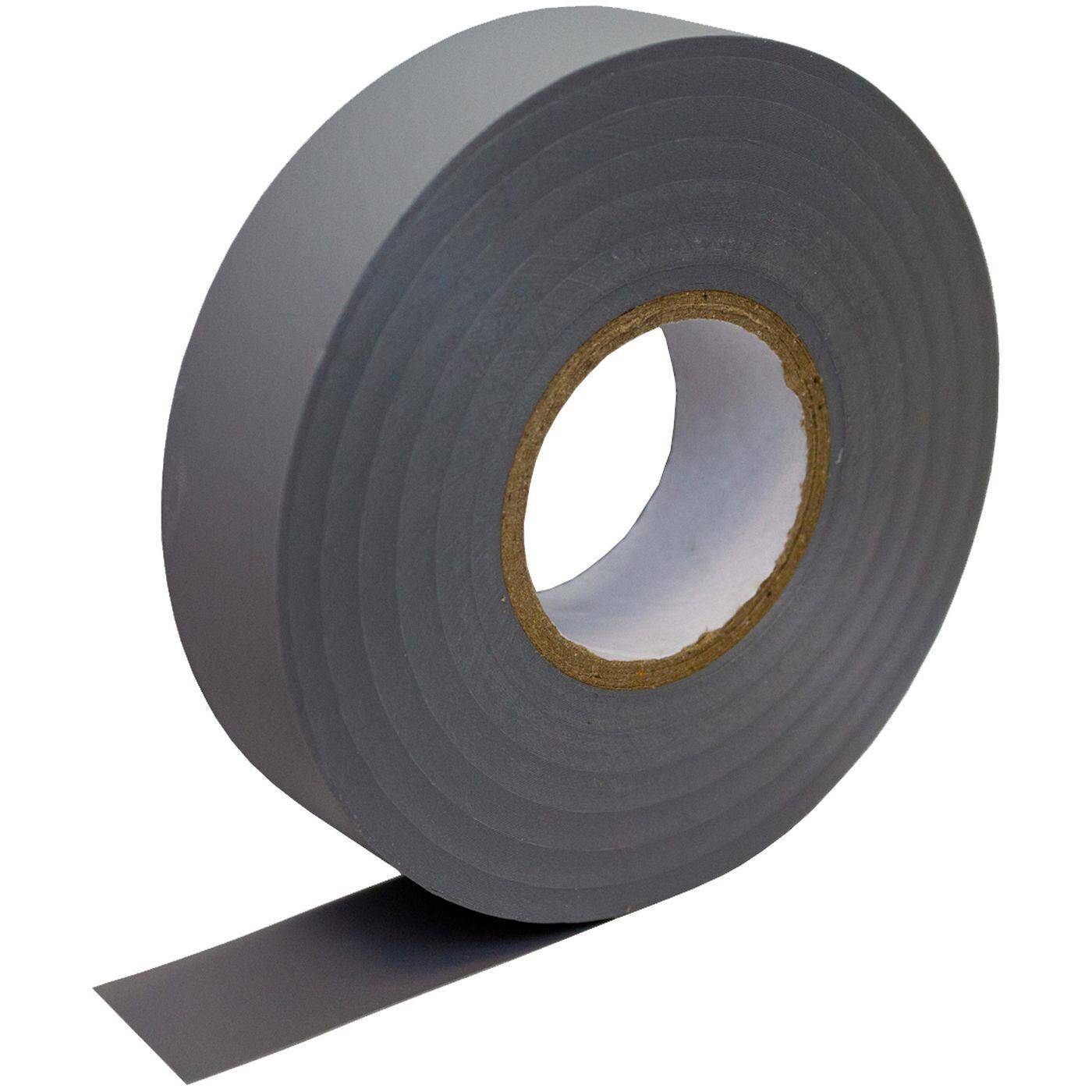 33m PVC Isolierband 19mm Klebeband grau Isolierband Elektriker Bastler