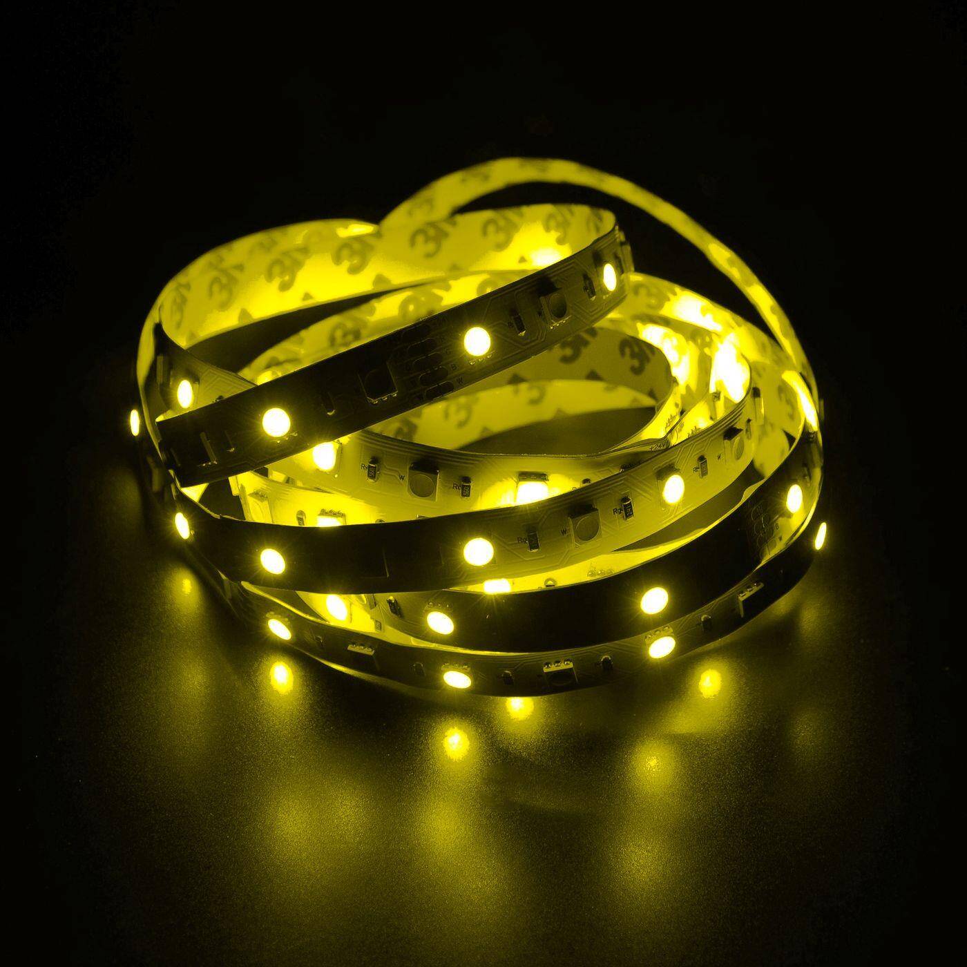 Lumonic LED Strip 5m RGBWW 3000K LED Leiste 24V IP20 300LEDs 60 LED/m SMD5050 I farbwechsel LED Streifen I LED Stripe 500cm, LED Band, LED Lichtband