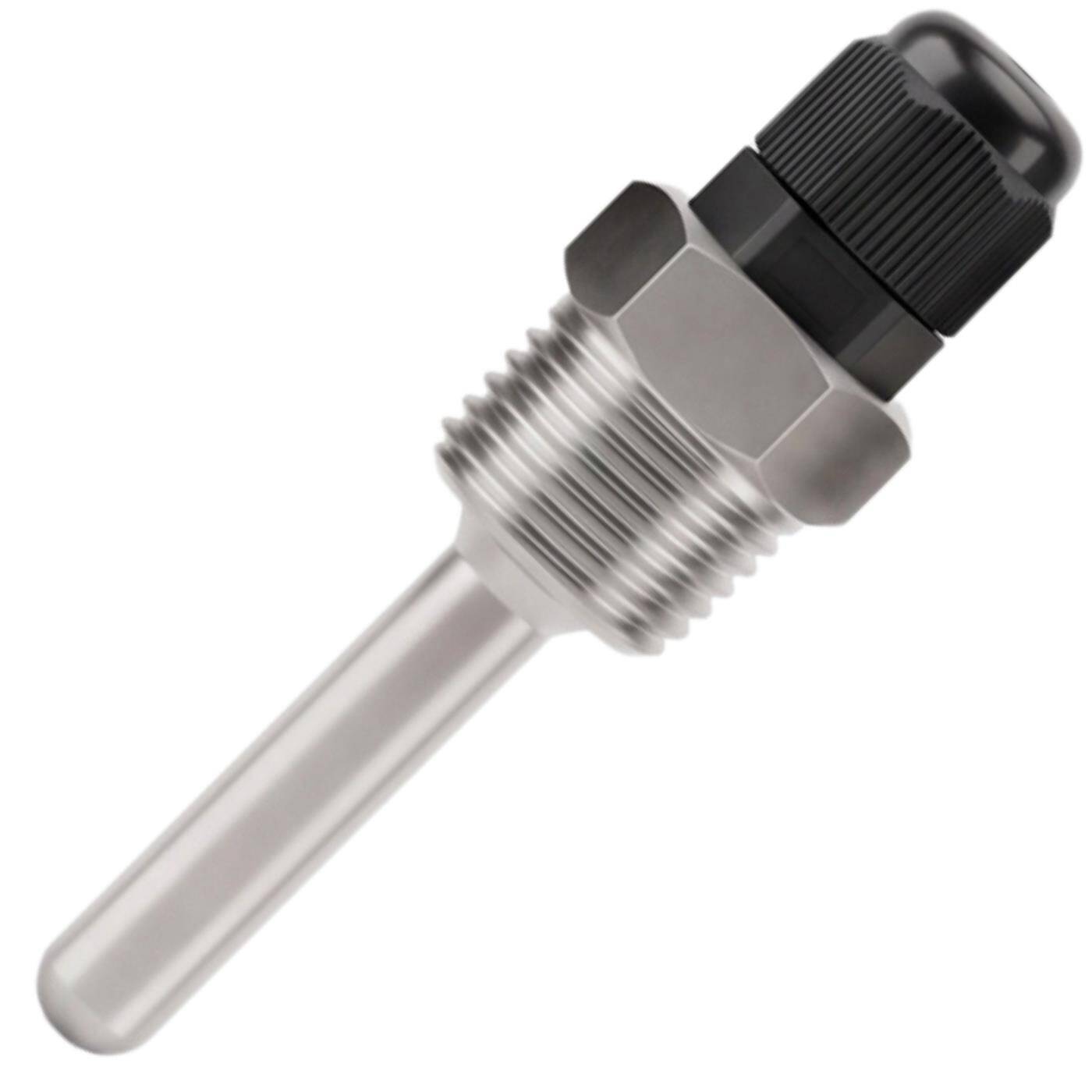 Lumonic Immersion sleeve V2A stainless steel 1/2 inch | 50mm Installation length | Perfect fit for 6mm temperature sensors | for buffer storage, heating, solar + smart home