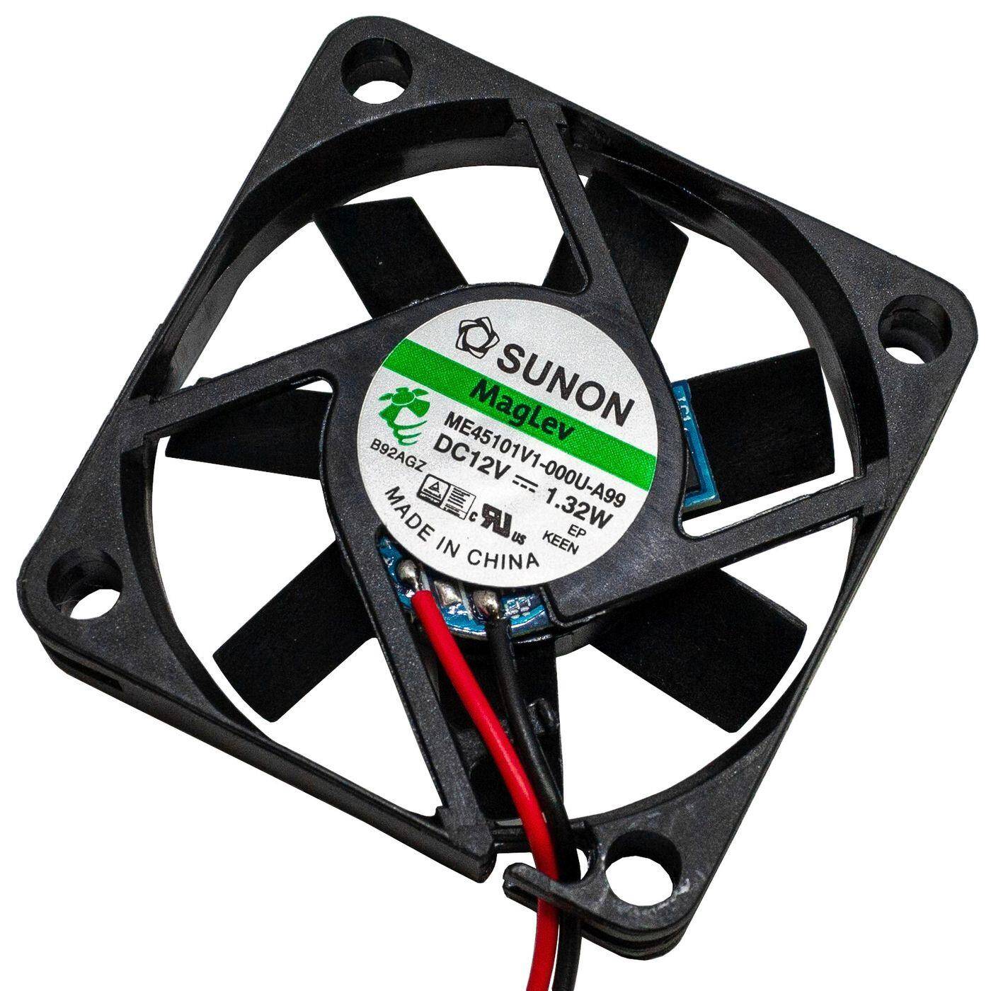 Fan 12V DC 1,32W 45x45x10mm 20m³/h 6500U/Min 20m³/h Sunon ME45101V1-A99