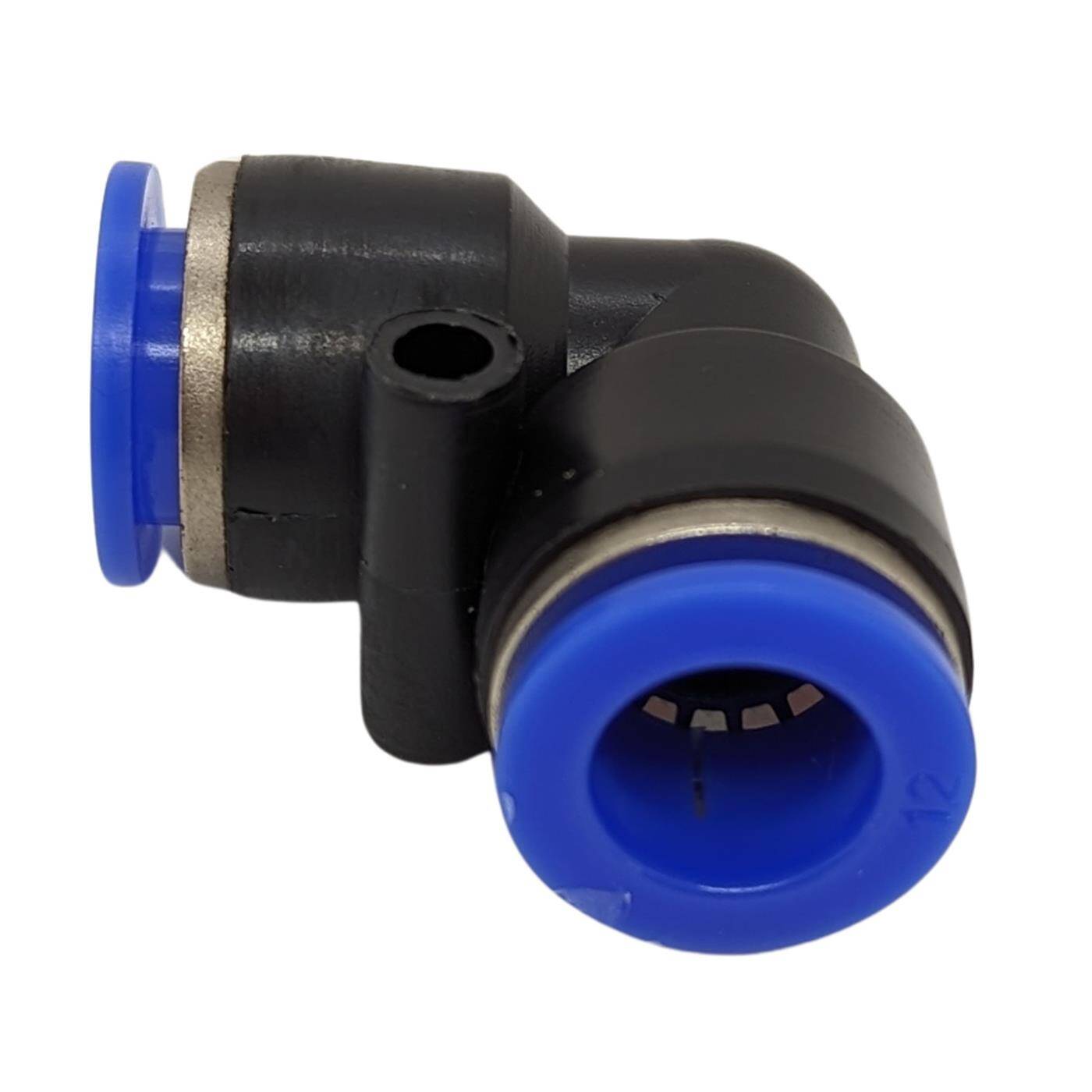 PU Schlauch 90° Steckverbinder 12mm Winkel-Verbinder L-Steckverbinder pneumatischer Steckverbinder Schlauchverbinder Druckluft & Automatisierung
