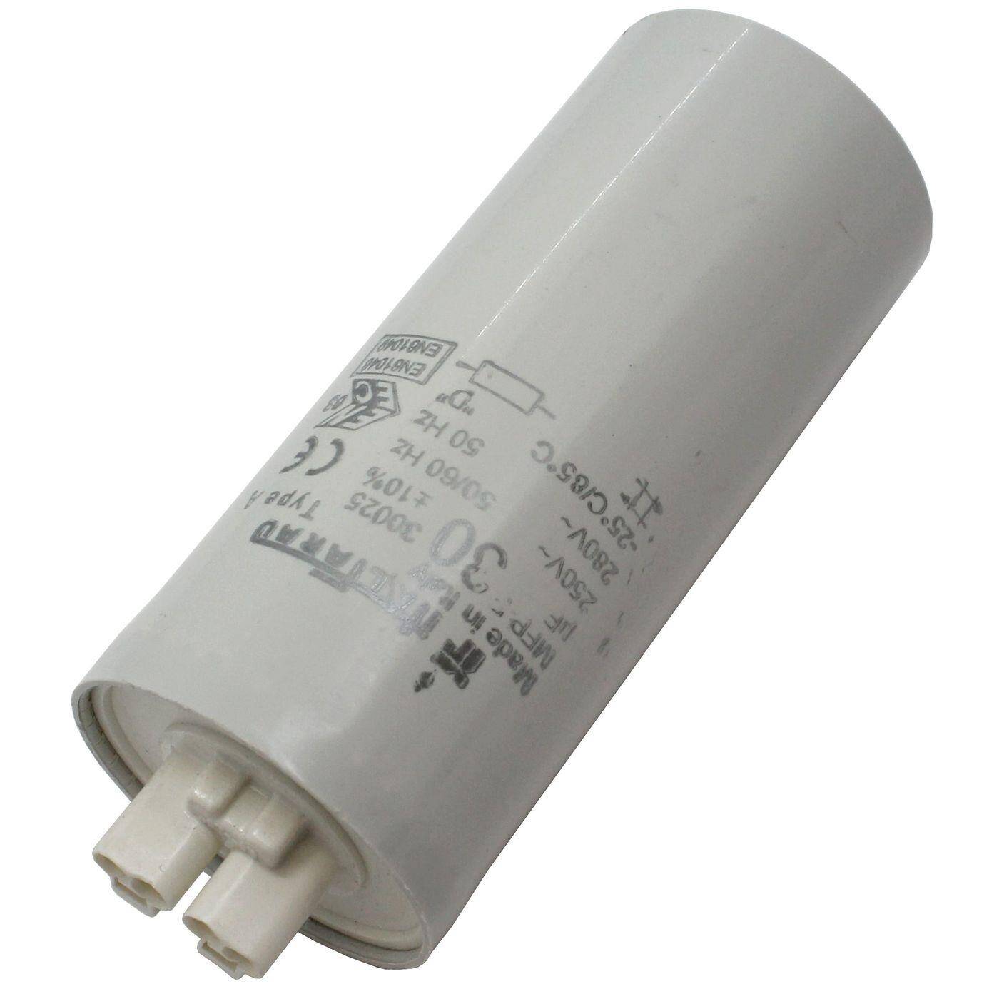 Kondensator 30µF 250V 40x93mm Push-In Italfarad 30uF