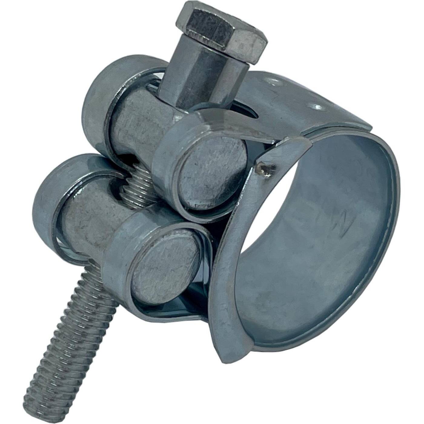 1x Lumonic Gelenkbolzenschelle 40-43mm Verzinkt Auspuffschelle für Bau PKW LKW
