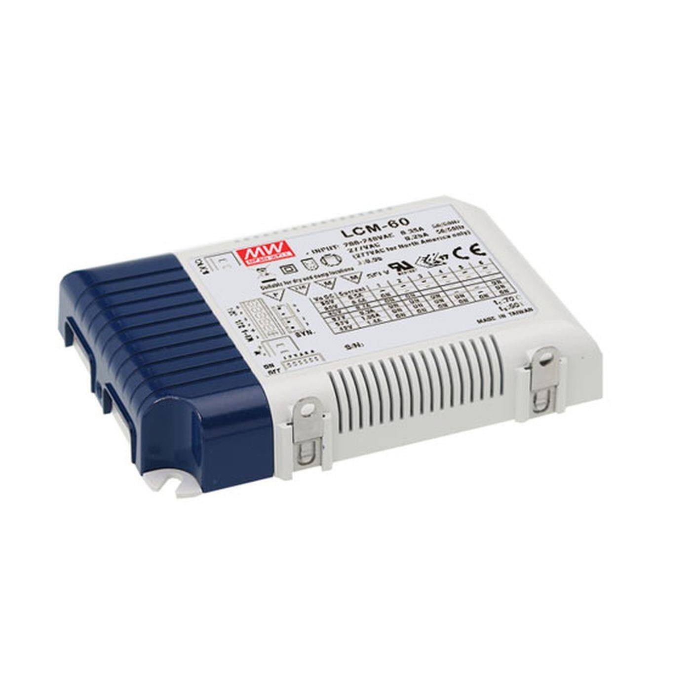 MEAN WELL LCM-60 60W 0-10V Dimmbar Konstantstrom LED Netzteil 500 600 700 900 1050 1400mA