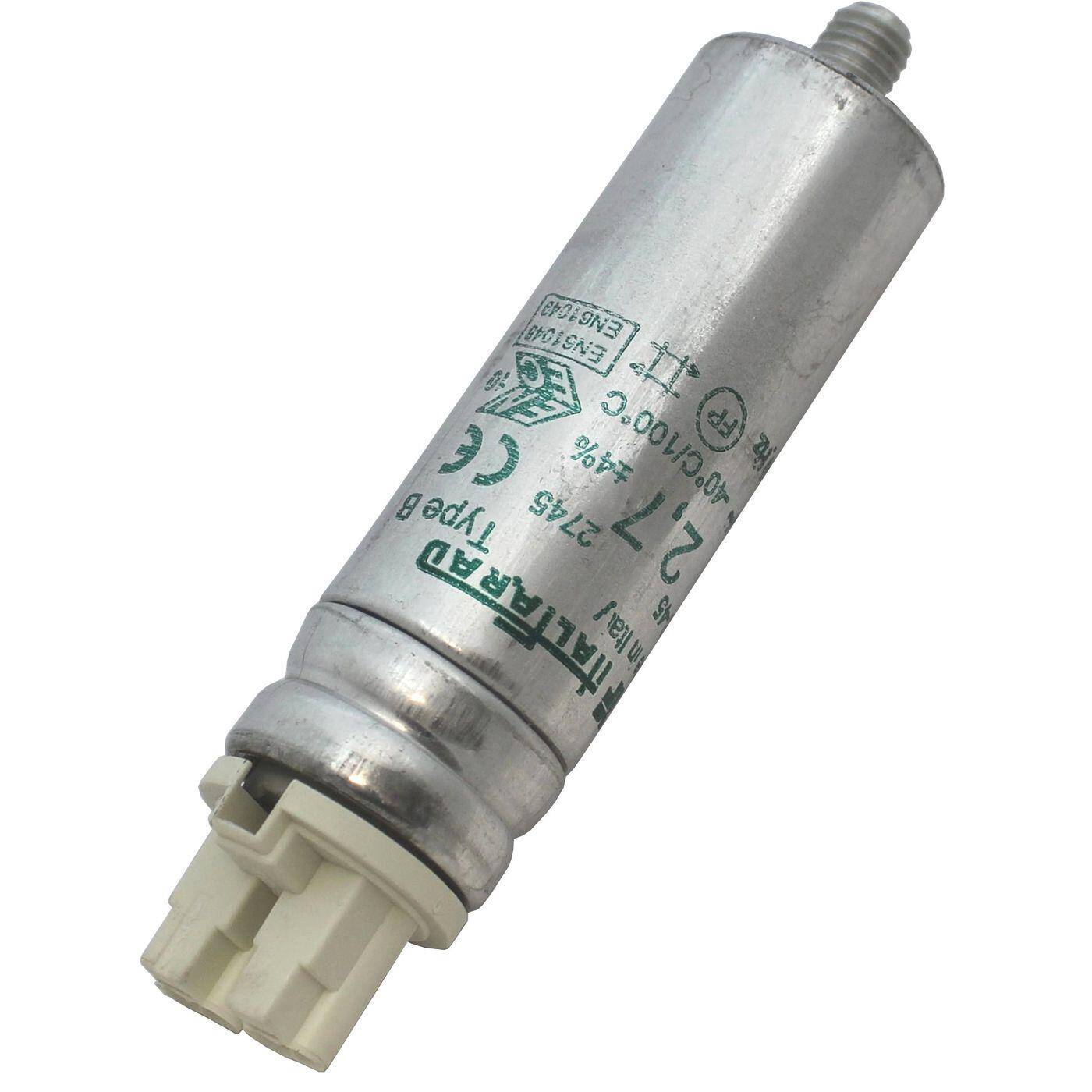 Capacitor 2,7µF 480V 25x78mm Push-In Italfarad 2,7uF