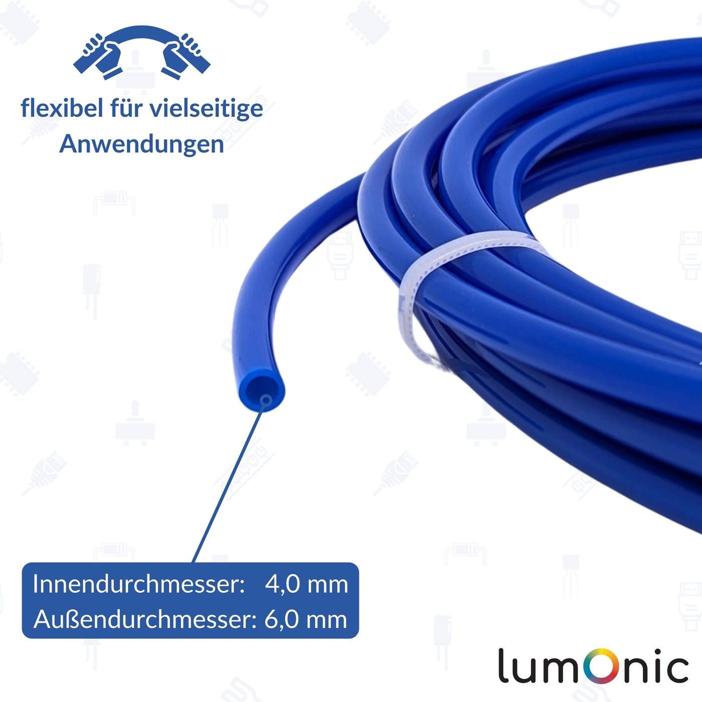 20m Compressed air hose PU 4/6mm Mechanical engineering Pneumatic systems Workshop PU hose Polyurethane flexible, abrasion-resistant 20m Compressed air hose PU 4/6mm Mechanical engineering Pneumatic systems Workshop PU hose Polyurethane flexible, abrasion-resistant