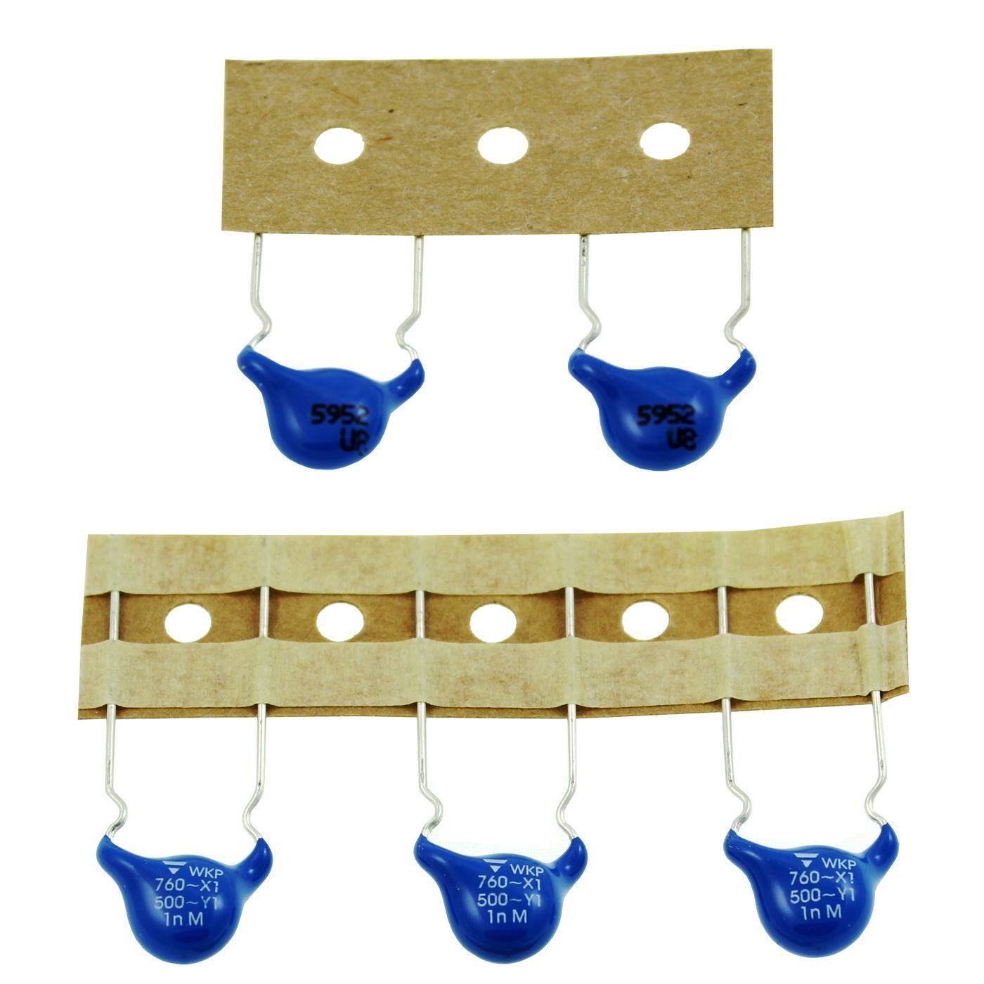 Keramik Kondensator 1nF 760V DC Vishay WKP102MCPERZKR d10x10mm 1000pF Keramik Kondensator 1nF 760V DC Vishay WKP102MCPERZKR d10x10mm 1000pF