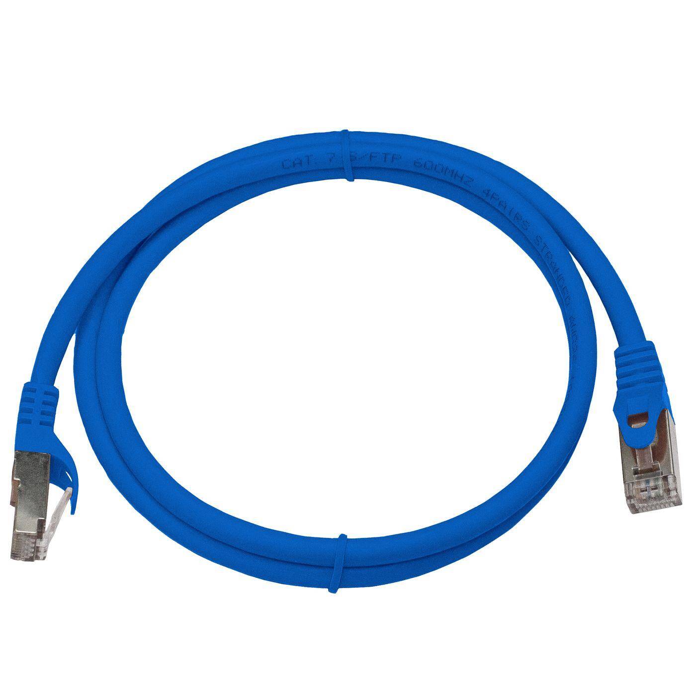 1m CAT7 Patchkabel S/FTP RJ45  Ethernet LAN Netzwerkkabel