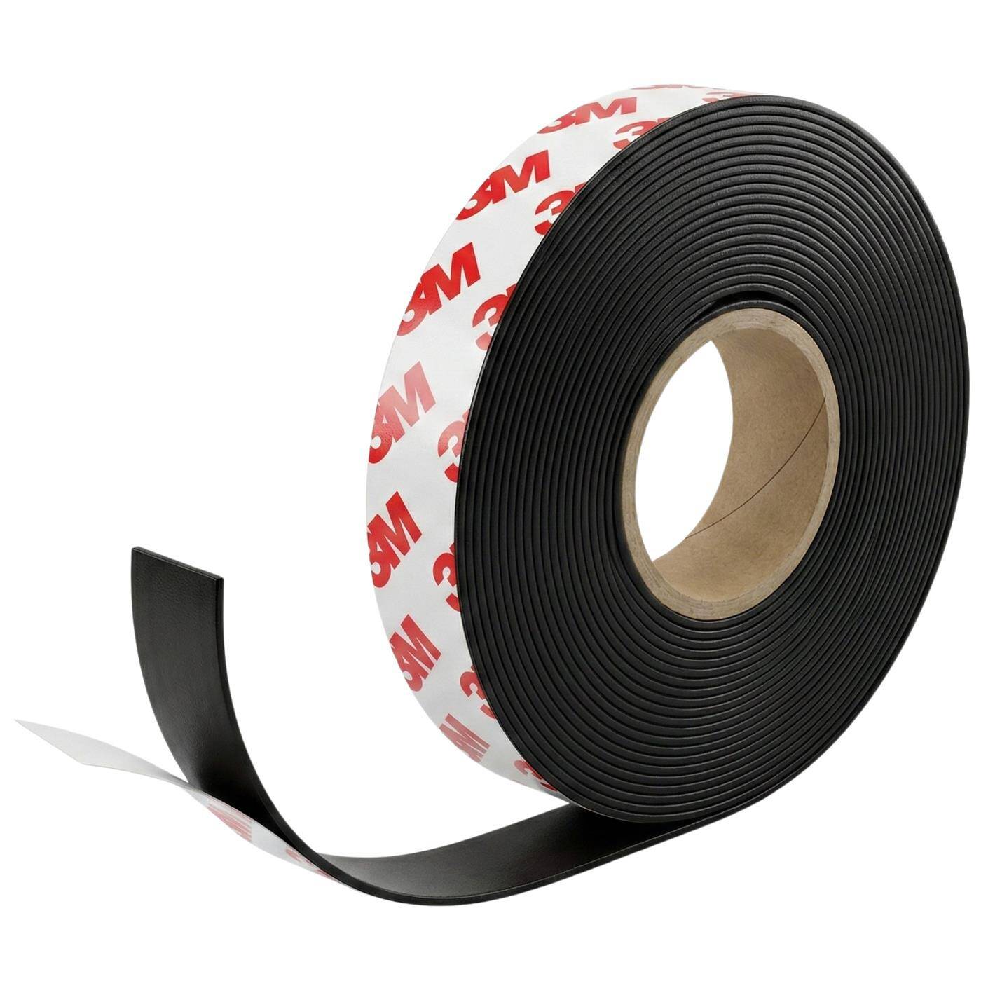 Lumonic 5m Magnetic tape | 15x2mm | Flexible, self-adhesive, can be cut to size, without drilling | Fly screen, school and blackboard