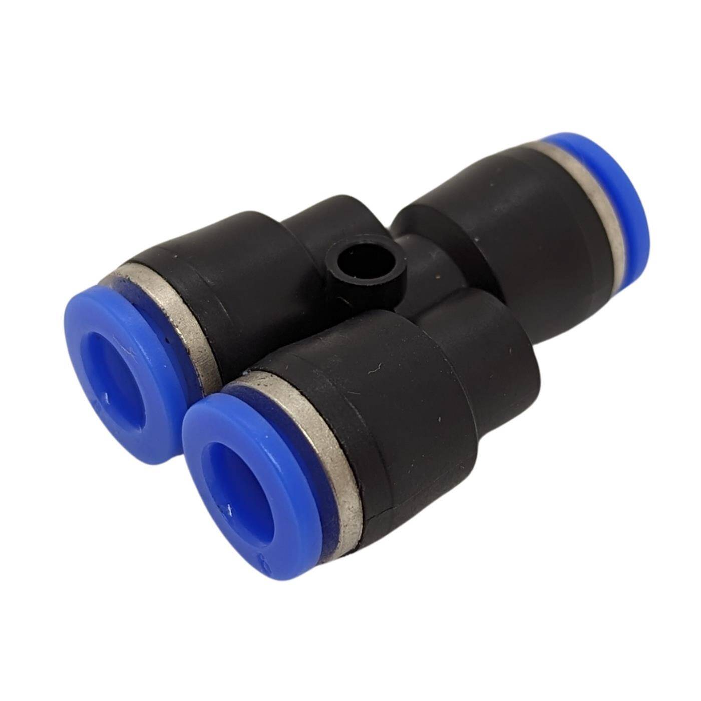 PU hose Y-connector 6mm Y-piece Push-in Pneumatic plug connector Y-distributor Compressed air