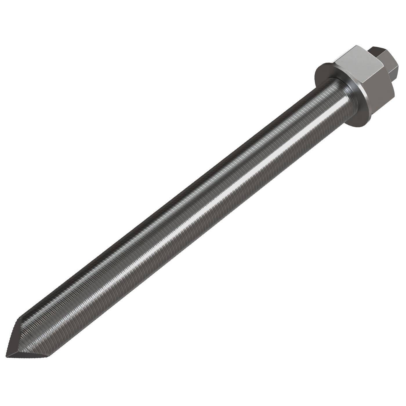 Lumonic Ankerstange M20 x 220 Edelstahl A2 I Zur Verwendung als Keilanker, Metalldübel, Bolzenanker, Blitzdübel I Für verschiedene Arten Durchsteckmontagen