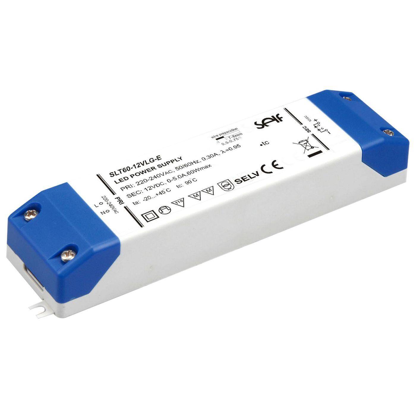 Self SLT60-24VLG-E 60W 24V 2,5A LED power supply