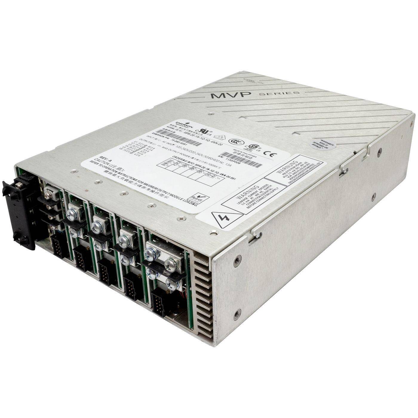 Emerson MP8-2E-1N-1Q-1Q-4NN- 1000W 60A@5V 26A@15V 17A@24V Industrial power supply