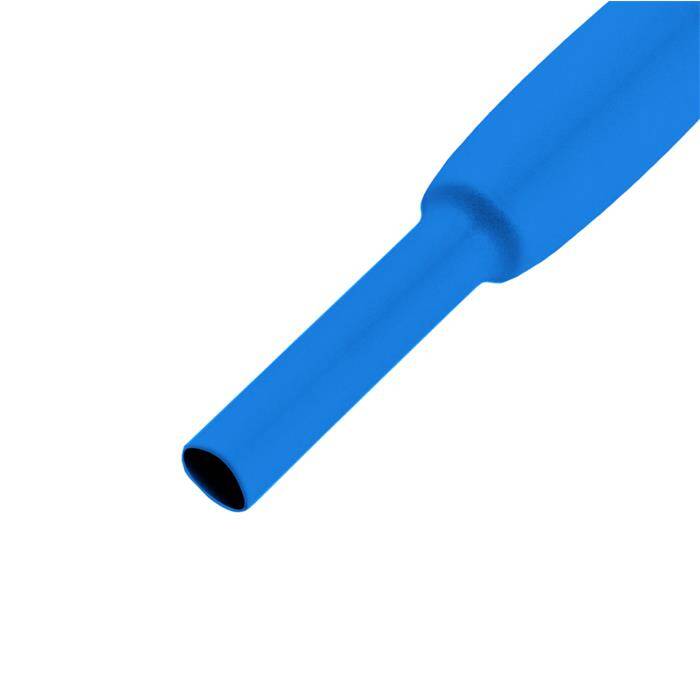 6,5m Schrumpfschlauch Box 2:1 9,5 -> 4,8mm Blau Flexibel