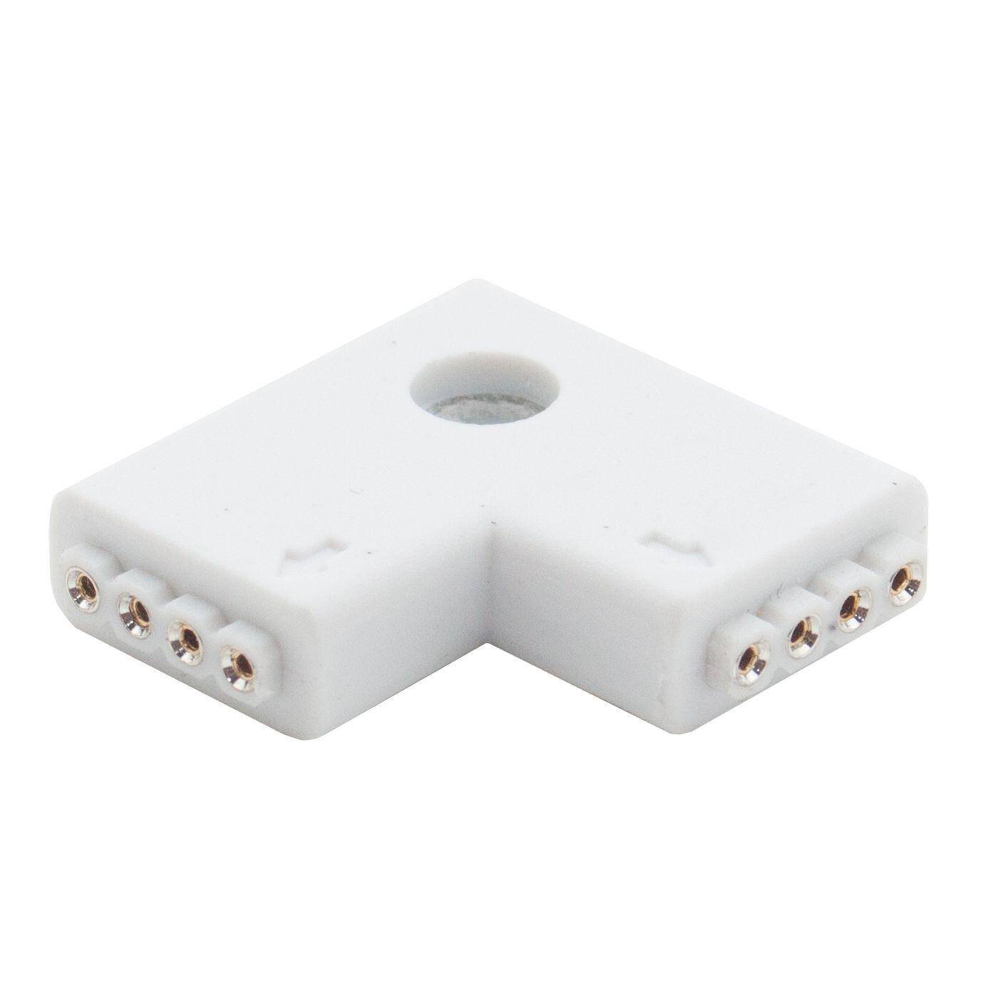 RGB LED Steck Eckverbinder 4 Pin Buchse 13x6mm 90° "L" Verbinder