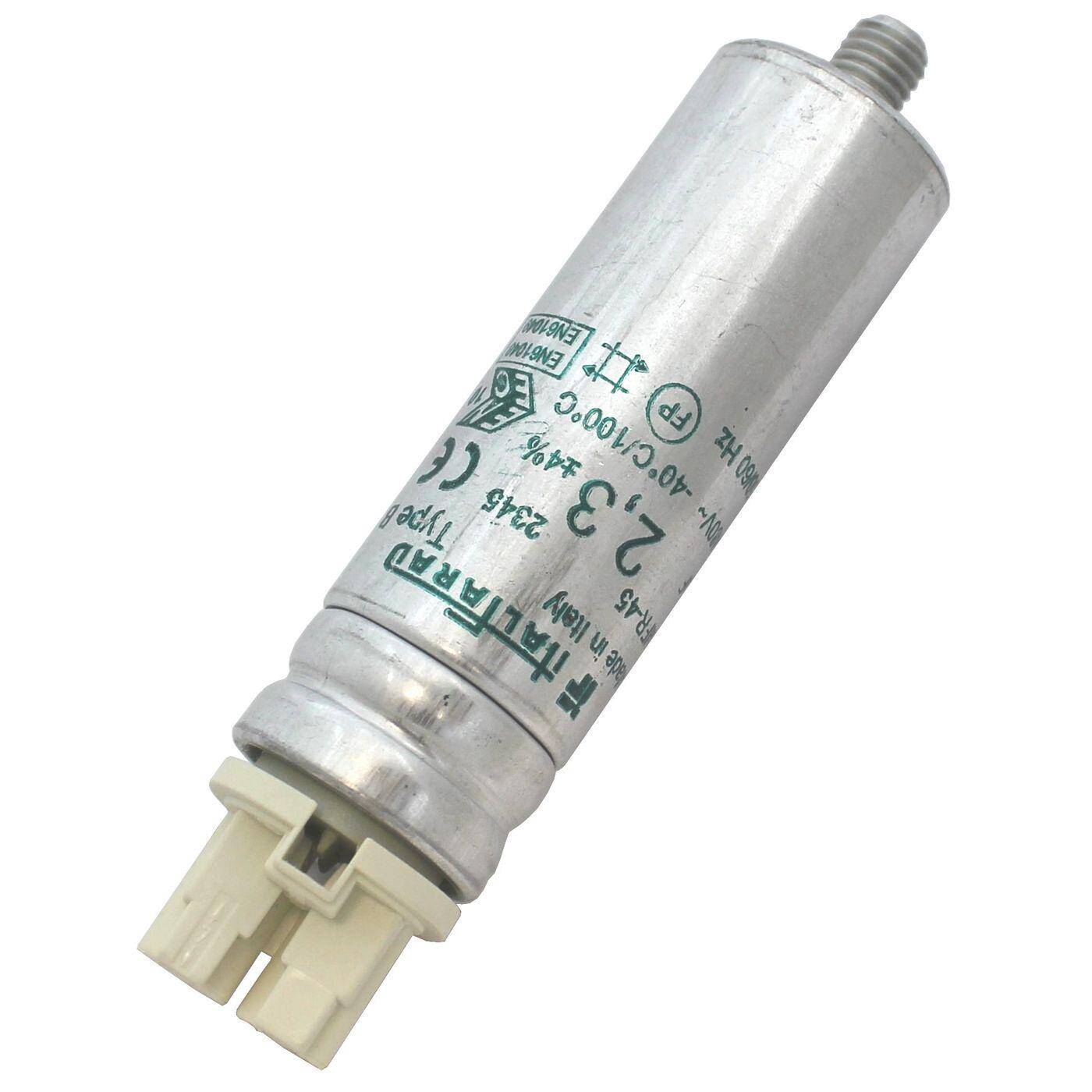 Capacitor 2,3µF 480V 25x78mm Push-In Italfarad 2,3uF