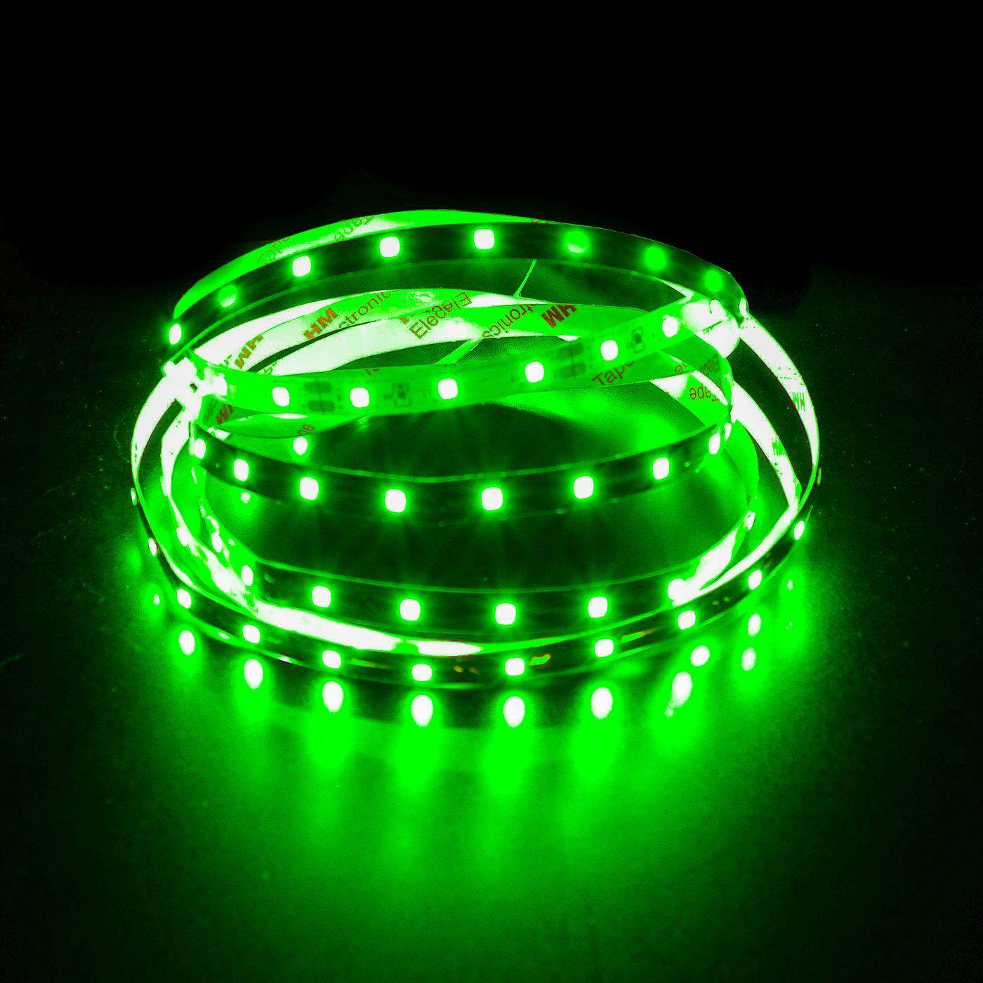 Lumonic LED Strip 5m Grün LED Leiste 24V IP20 300LEDs 60 LED/m SMD2835 I LED Streifen I LED Stripe 500cm, LED Band, LED Lichtband