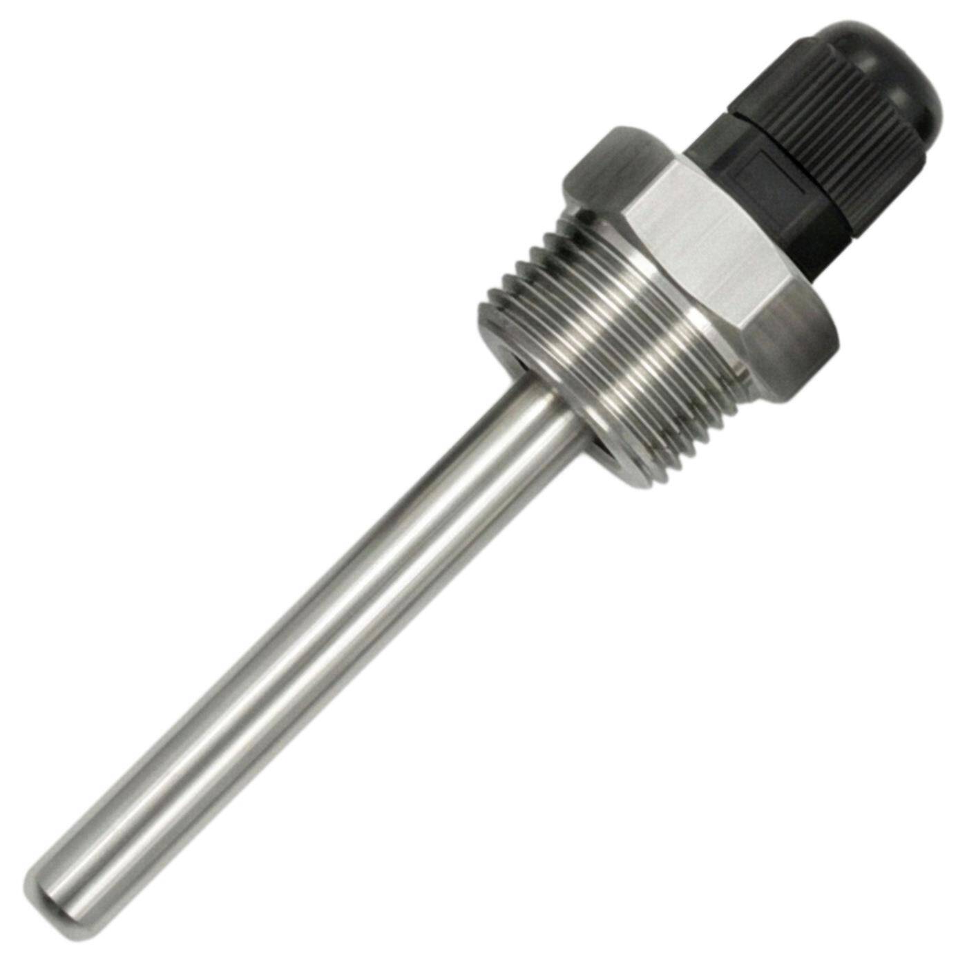 Lumonic Immersion sleeve V2A stainless steel 3/4 inch | 80mm Installation length | Perfect fit for 6mm temperature sensors | for buffer storage, heating, solar + smart home