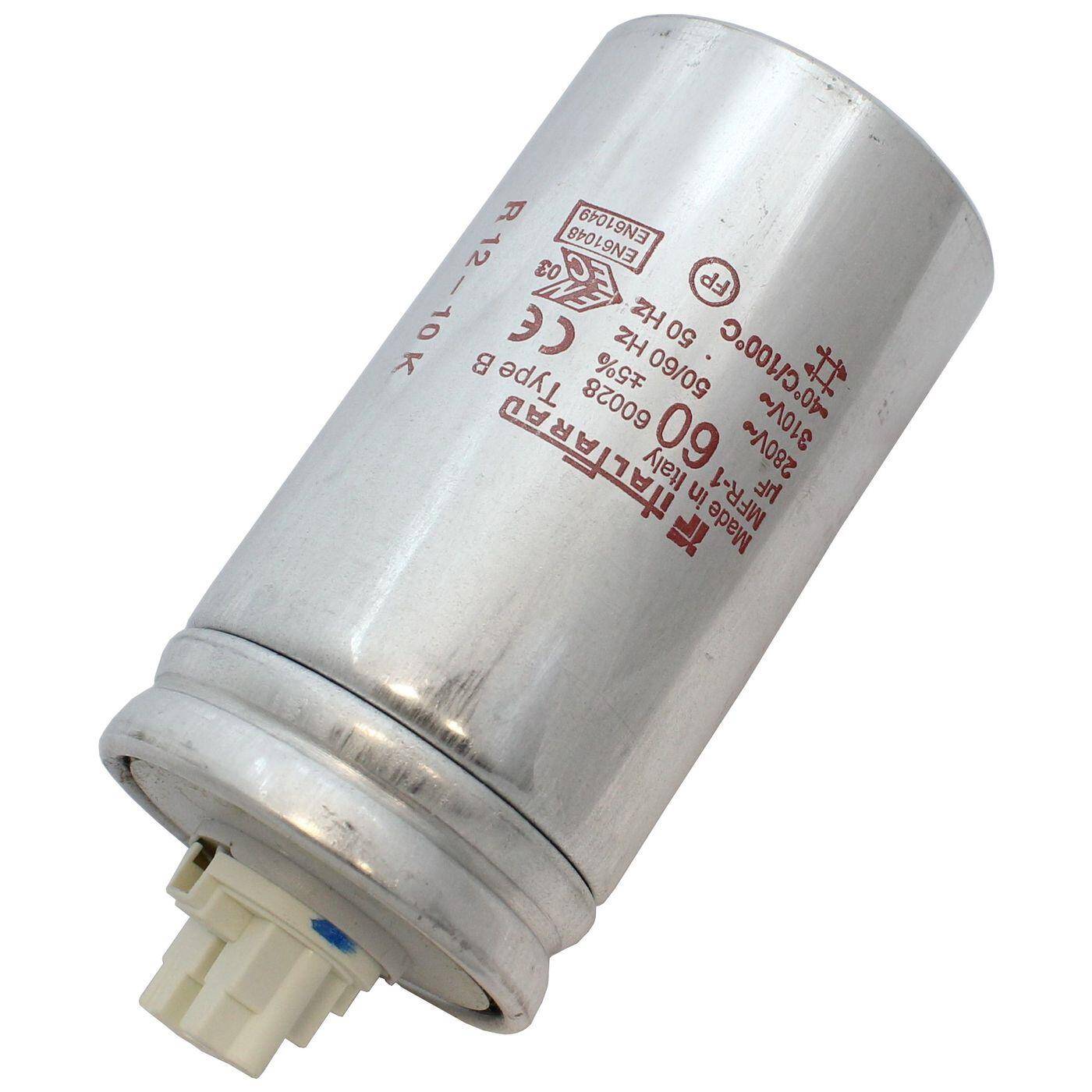 Kondensator 60µF 280V 50x128mm Push-In Italfarad 60uF