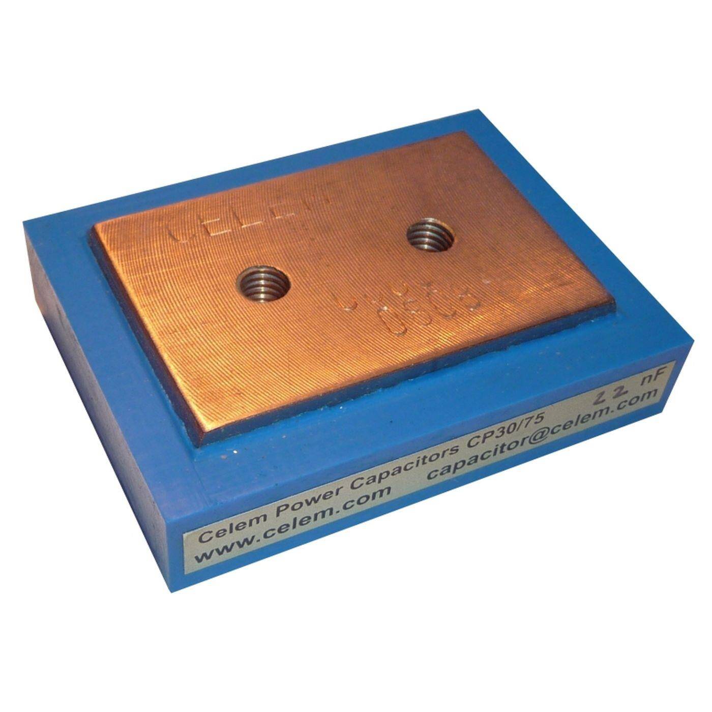 Conduction-cooled capacitor 0,022µF 500V Celem CP3075 Conduction-cooled capacitor 0,022µF 500V Celem CP3075