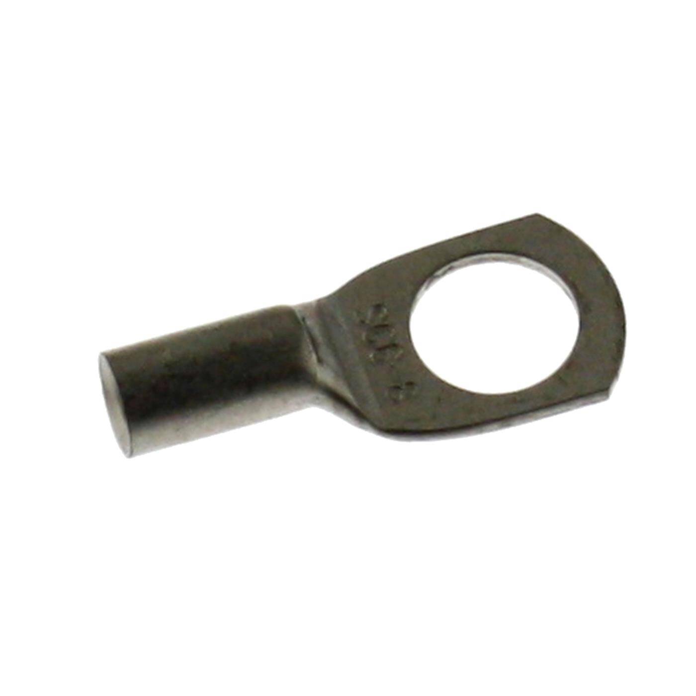 Lumonic 10x Rohrkabelschuh 6mm² blank | M8 | Kupfer verzinnt | Kabelverbindung ohne Löten | SC6-8, Set mit 10 Stück Crimp-Kabelschuh, Quetschverbinder | KFZ, Maschinenbau, Wohnmobil, Batterie