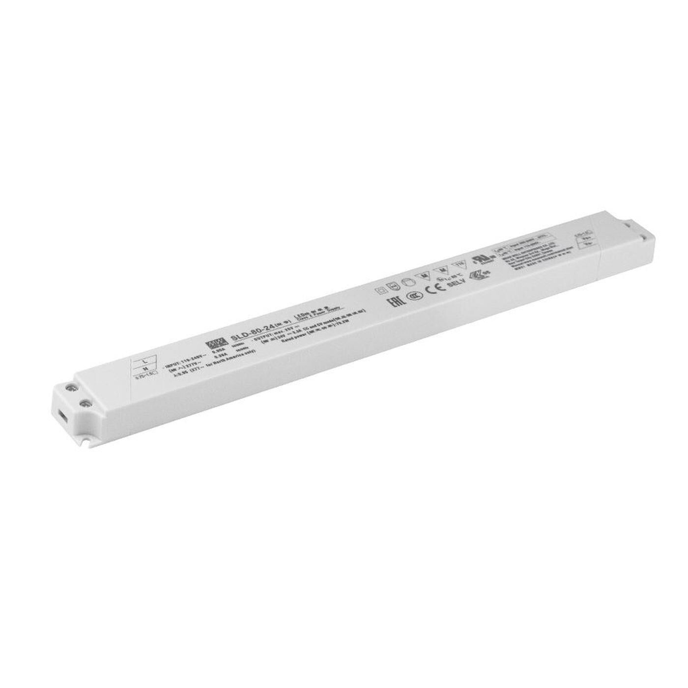 SLD-80-12 80W 12V 6,6A LED Netzteil Trafo Treiber für Möbel extrem flach