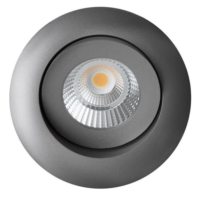 LED Recessed ceiling lamp Round QI Allround 360° 10W 520lm Warm White 2700K d88mm 36°