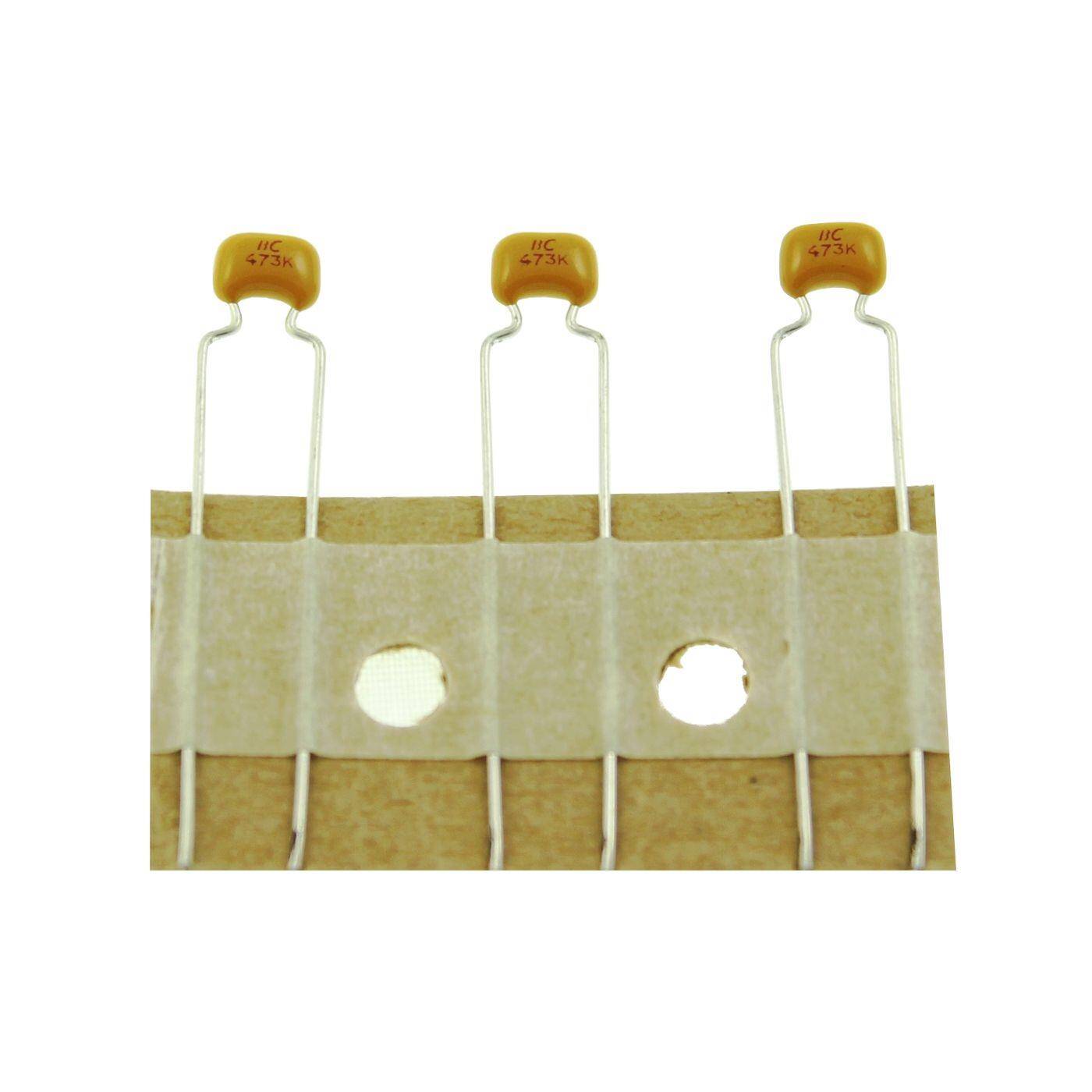 Ceramic Capacitor 47nF 100V DC Vishay 225232626473 d5x2mm 47000pF