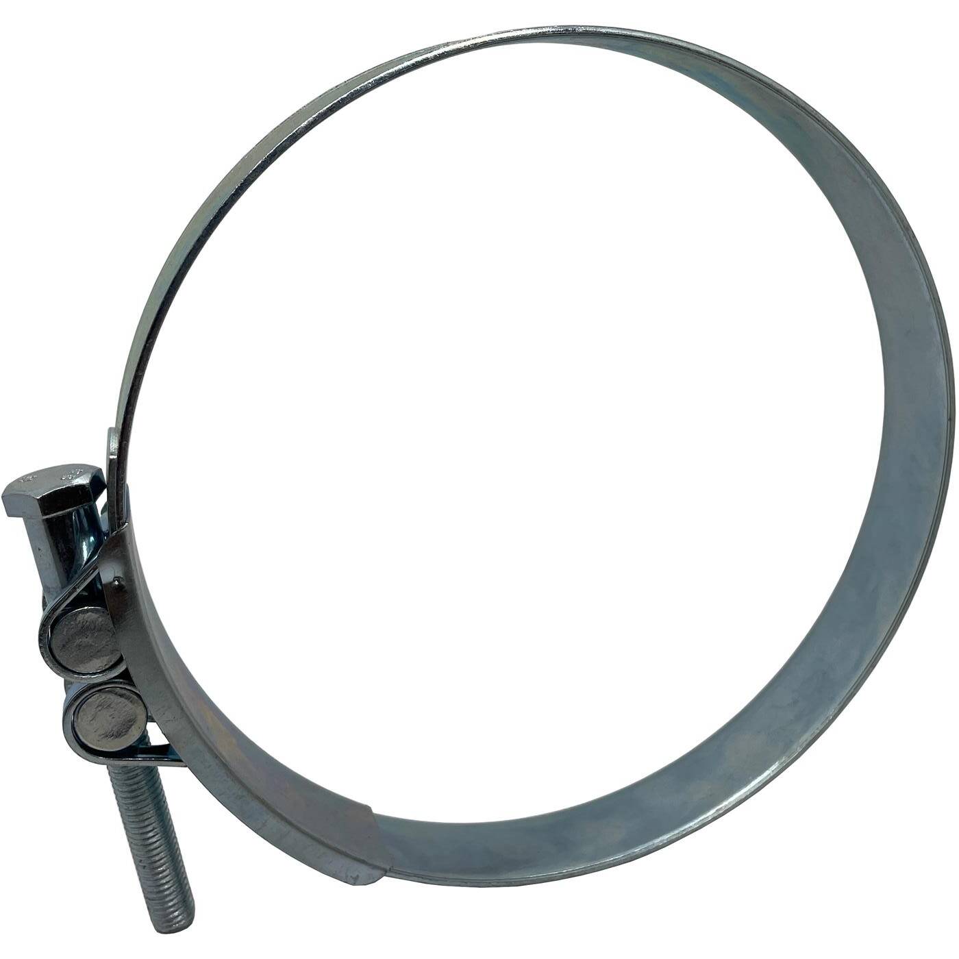 1x Lumonic Gelenkbolzenschelle 214-226mm Verzinkt Auspuffschelle für Bau PKW LKW