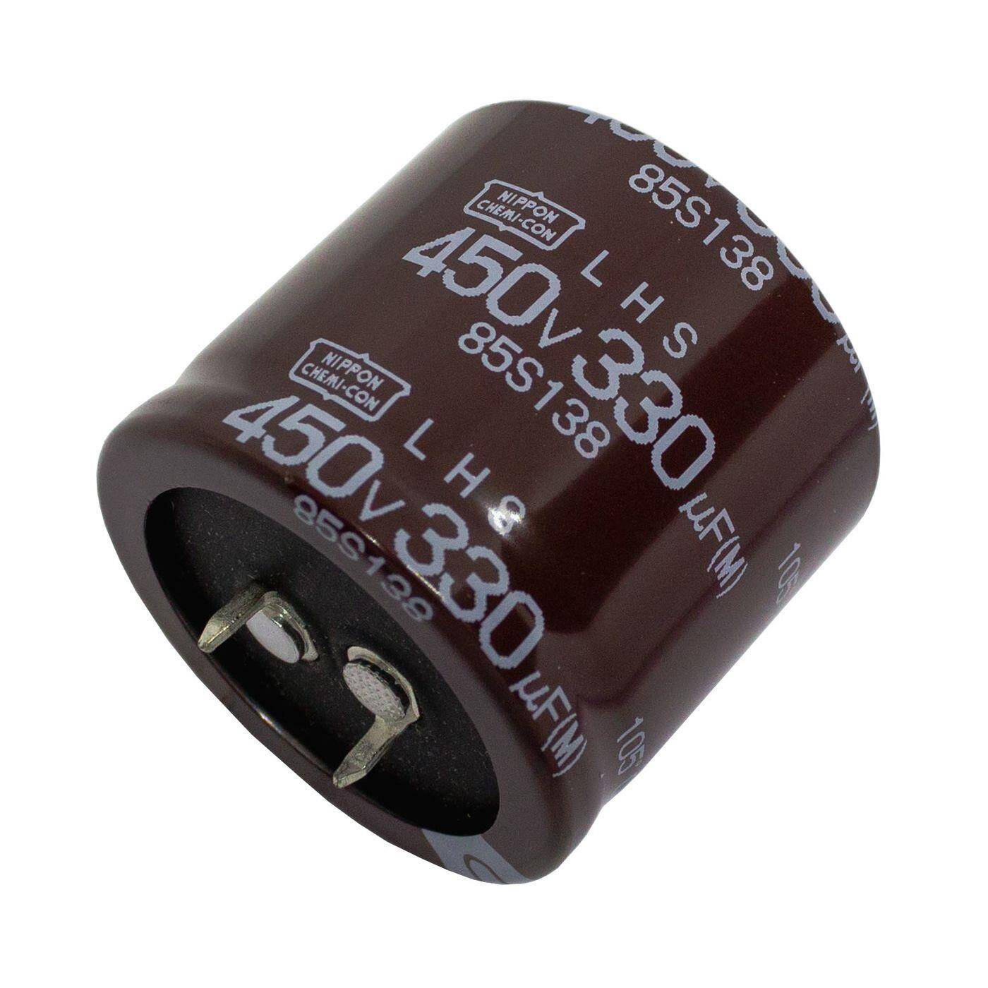 Snap-In Electrolytic capacitor Radial 330µF 450V 105°C ELHS451VSN331MA30S d35x30mm 330uF