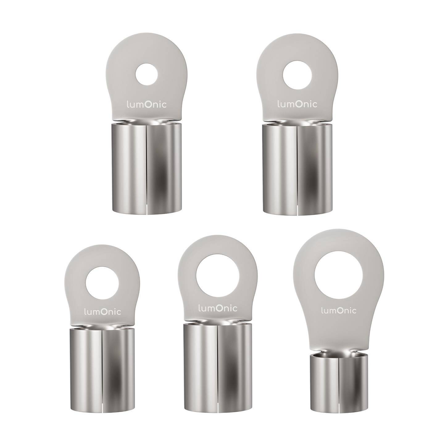 10x Ringkabelschuh blank 70-95mm² Lochdurchmesser M6 Ringzunge Kupfer verzinnt