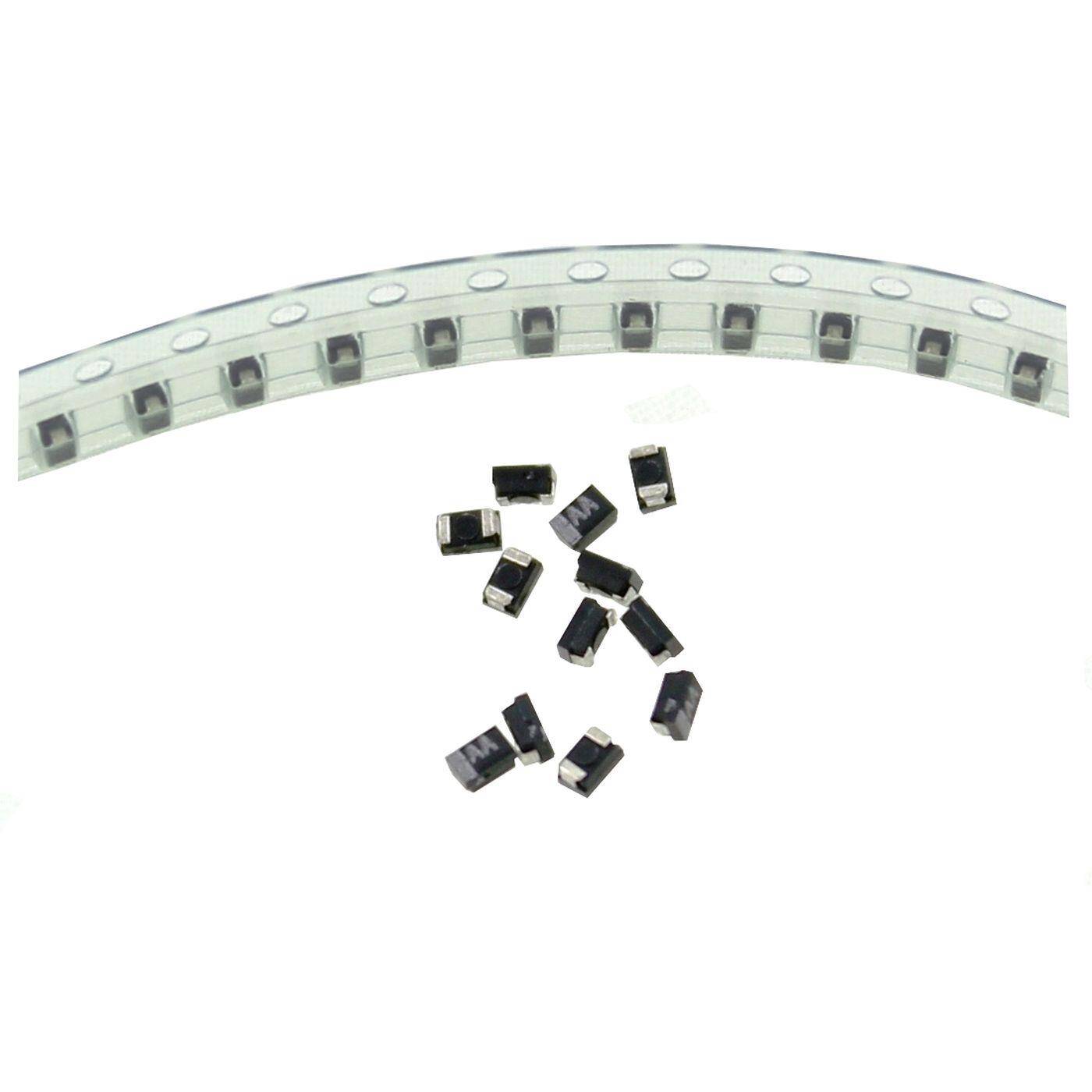 Tantal Kondensator SMD A 1µF 10V 125°C 3,2x1,6mm Nichicon F921A105MPA 1uF Tantal Kondensator SMD A 1µF 10V 125°C 3,2x1,6mm Nichicon F921A105MPA 1uF
