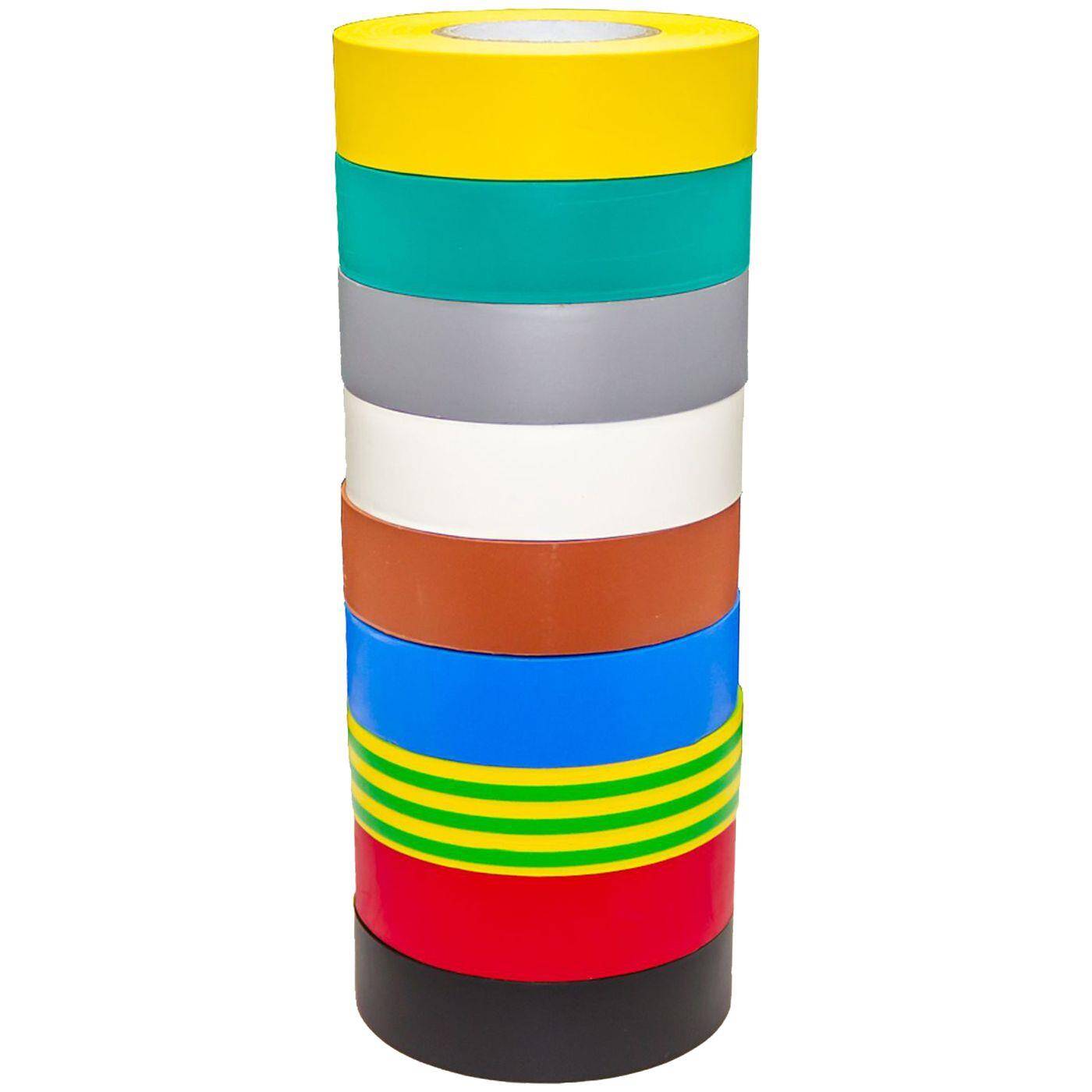 20m PVC Isolierband 19mm Klebeband Weiß Isolierband Elektriker Bastler