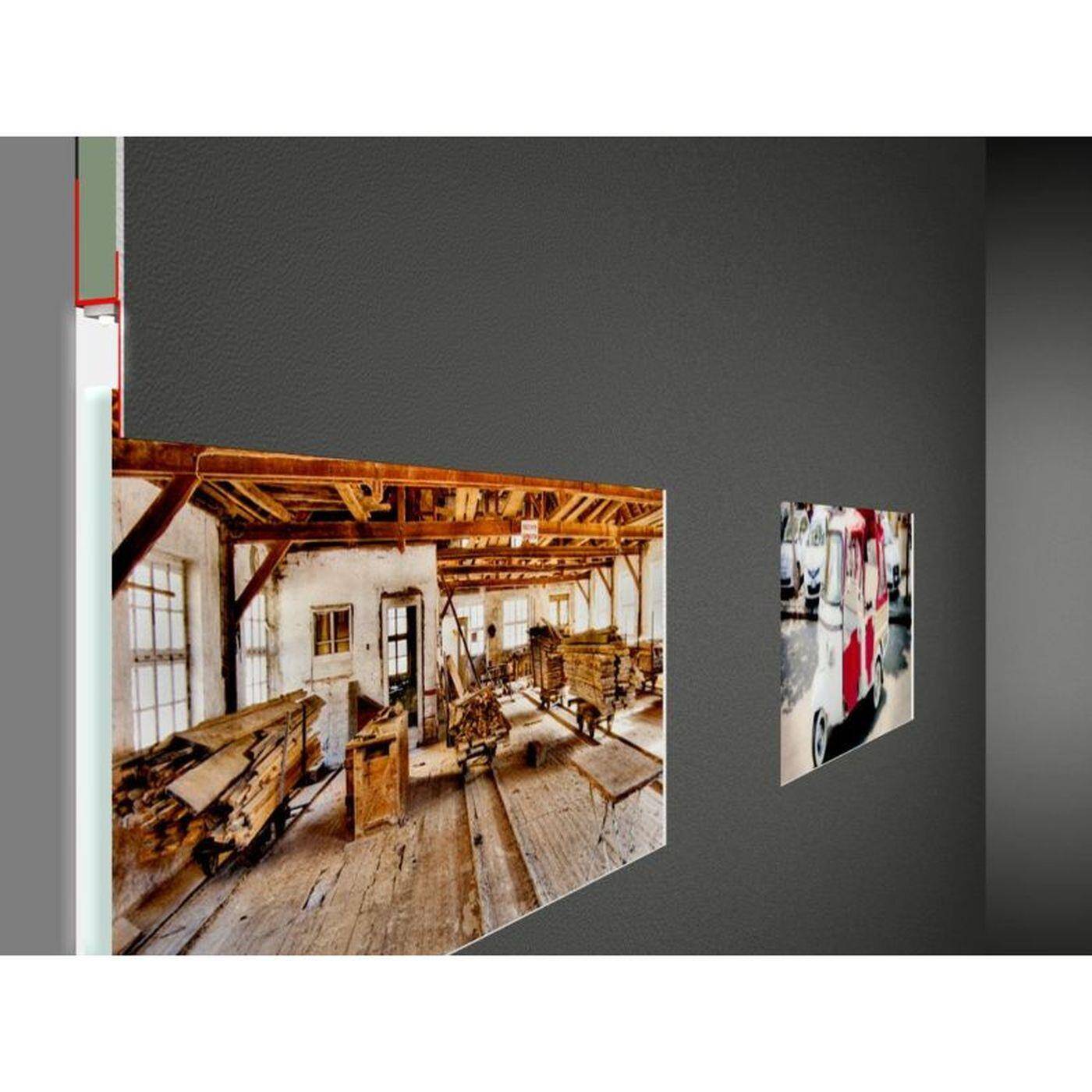 2m LED Drywall profile ADP 35 for backlit, printed glass pictures for Plasterboard Steel Zinc sheet 2m LED Drywall profile ADP 35 for backlit, printed glass pictures for Plasterboard Steel Zinc sheet
