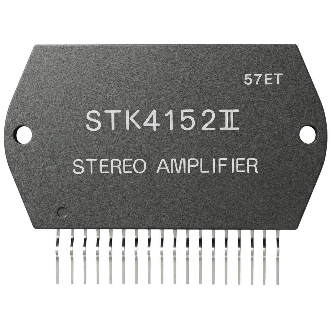 Hybrid IC STK4152II 64x35mm Stereo Power amplifier