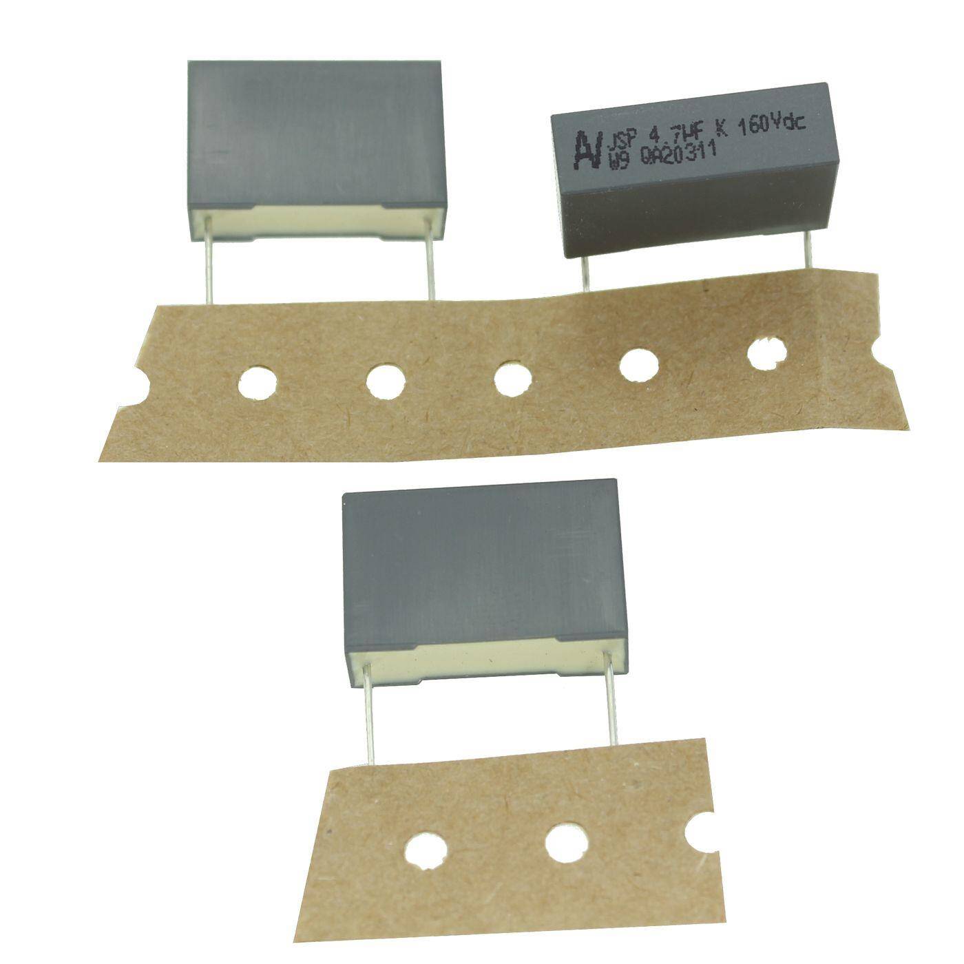 Arcotronics MKT Folien Kondensator | 4,7µF 160V DC I 2-Pin Anschluss I 2-Pin I 4,7uF, 4700nF I Kondensator für Frequenzweichen von Lautsprechern oder zur Entstörung von elektrischen Geräten
