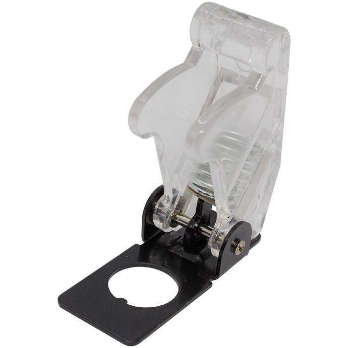 Flip-Cover Transparent Klar für Kippschalter Ø12mm Kunststoff Schutz Abdeckung