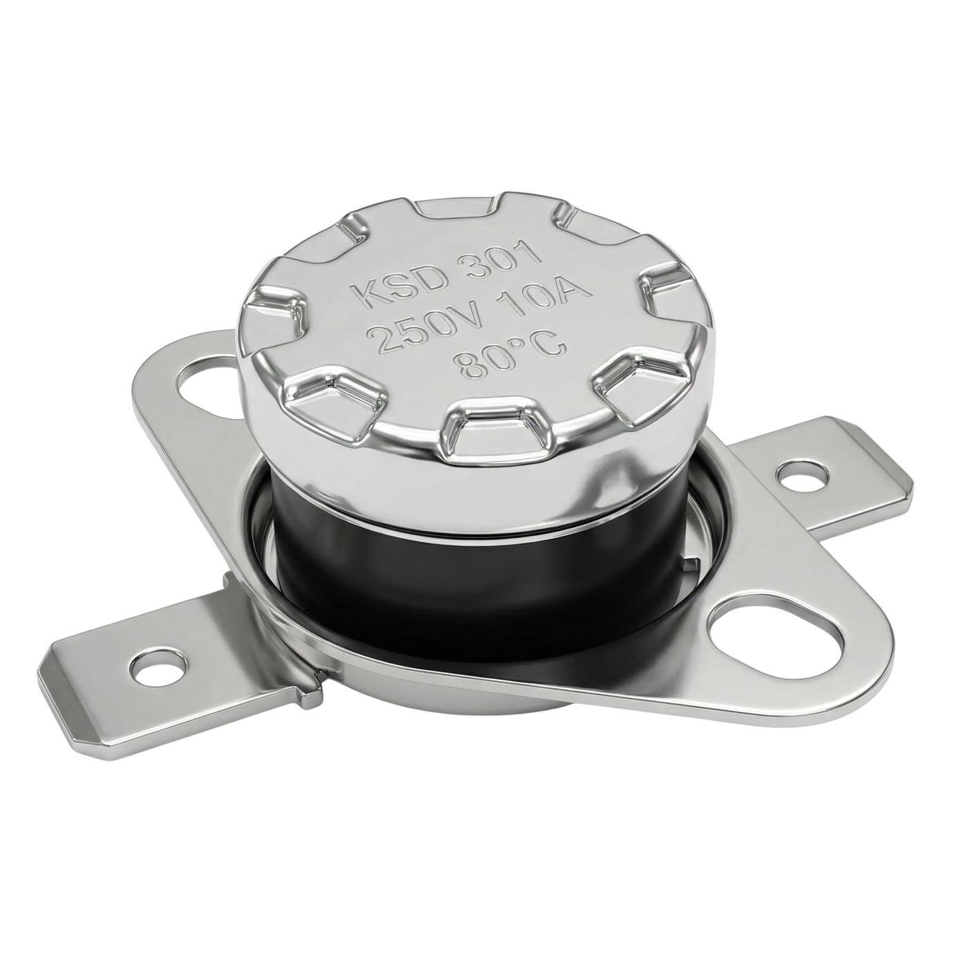 Thermal switch 80°C NC contact 250V 10A Temperature switch thermostat KSD301 Bimetal Thermal protection