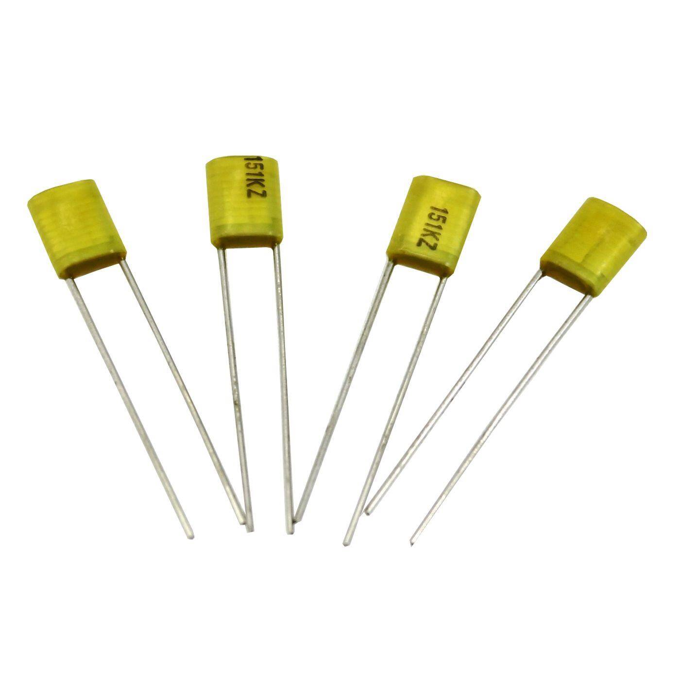 Arcotronics MKT Foil Capacitor | 0,00015µF 100V DC I 2-Pin Connection I 2-Pin I 0,00015uF, 0,15nF I Capacitor for crossover networks of loudspeakers or for interference suppression of electrical devices