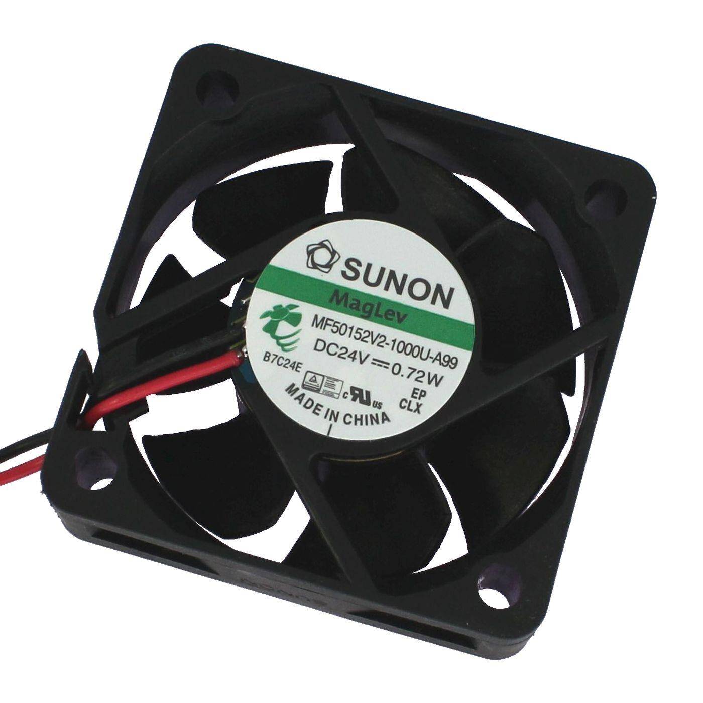 Fan 24V DC 0,65W 50x50x15mm 22,1m³/h 5000U/Min 22,1m³/h Sunon MF50152V21000UA99