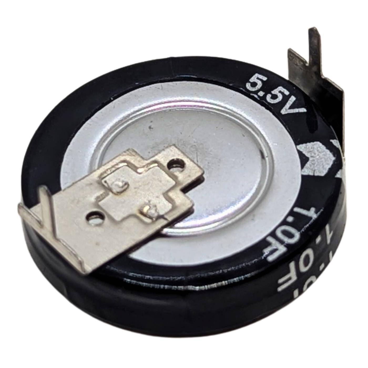 Supercap 1,0F 5,5V H-Type, direkt einsetzbarer EDLC, hohe Kapazität, 5,5V Monoblock - kein Balancing notwendig, Flackerschutz, Backup, SPS, Heizung