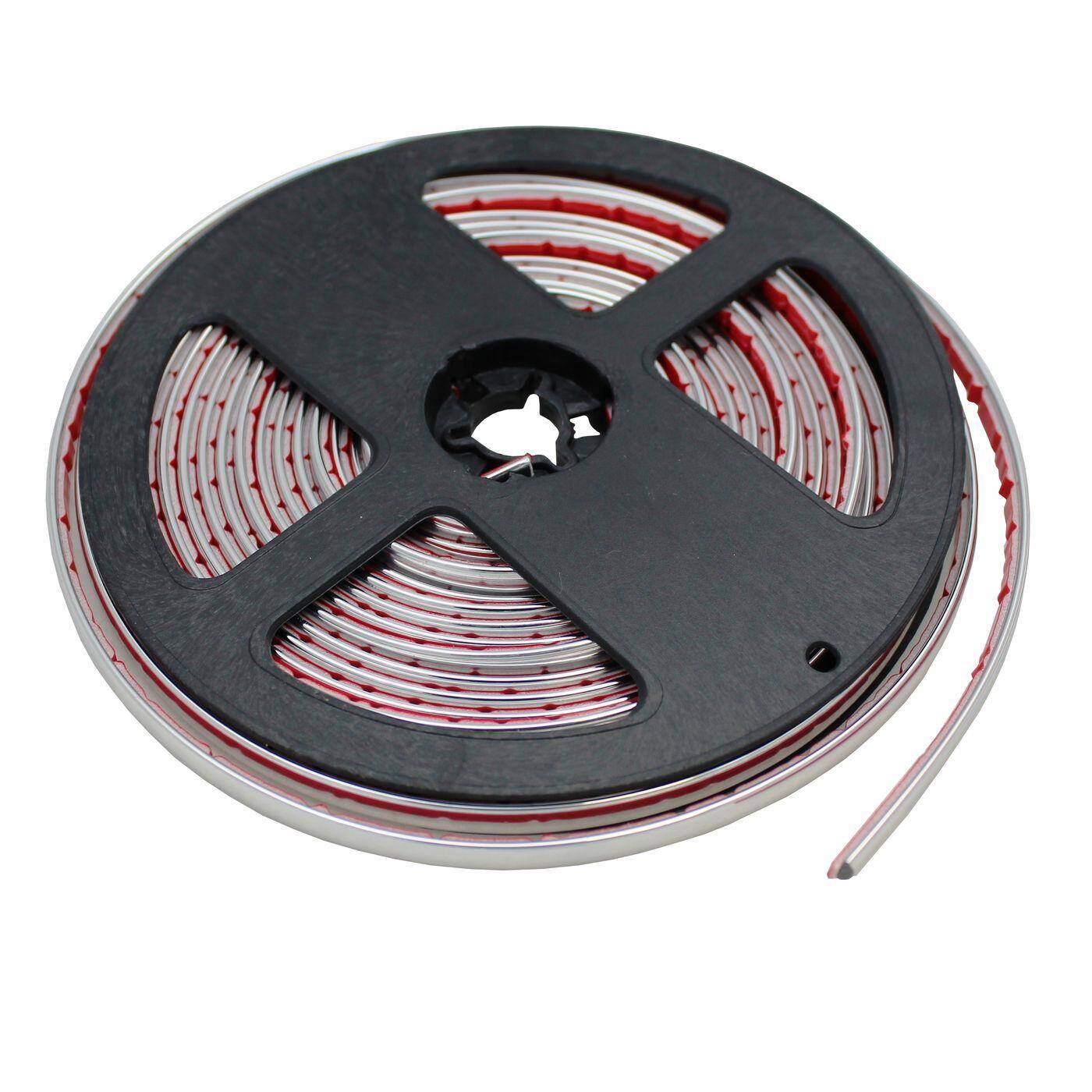 Chrom Zierleiste 6mm x 5m Auto Chromleiste Universal Selbstklebend Flexibel Chrom Zierleiste 6mm x 5m Auto Chromleiste Universal Selbstklebend Flexibel