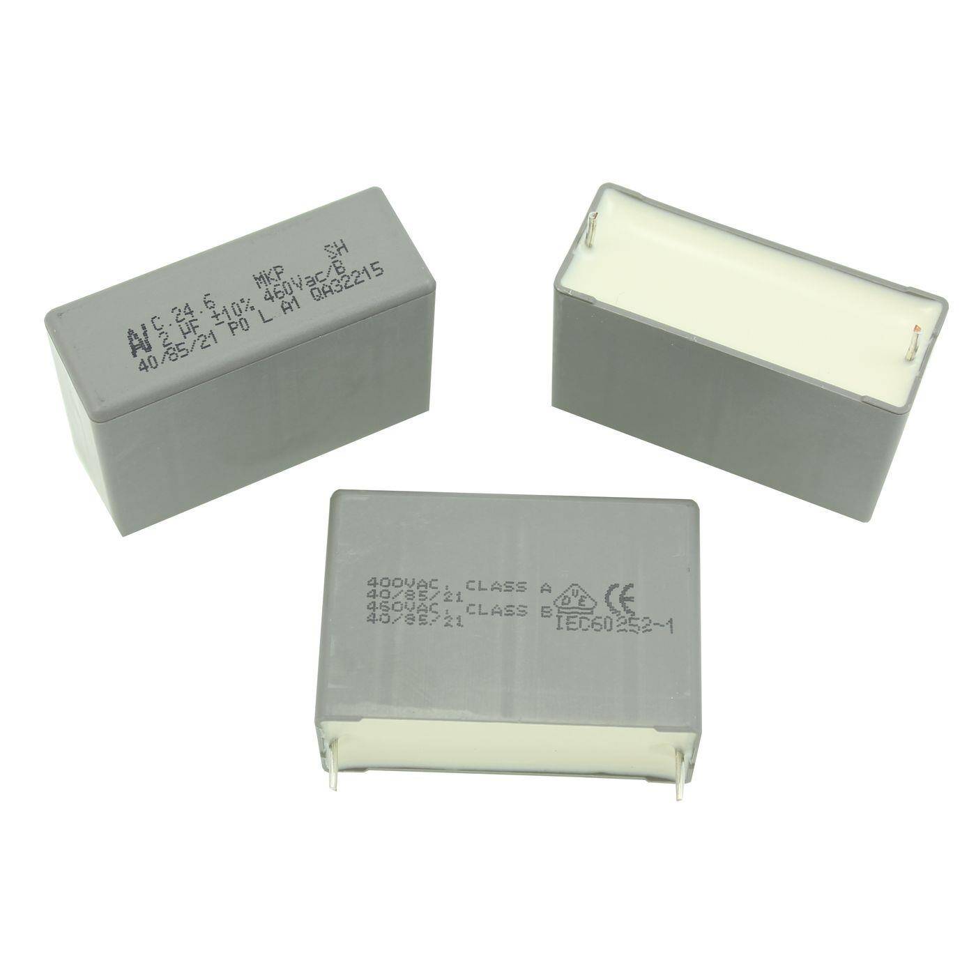 Motorkondensator 2µF 460V AC RM37,5 C246W4200AA01K 2uF