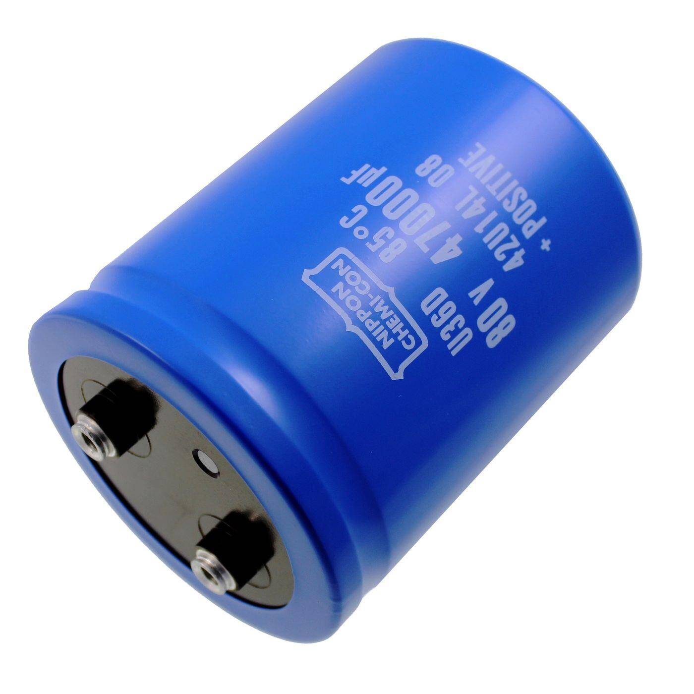 Screw Elko Capacitor Radial 47000µF 80V 85°C 76,2x92mm E36D800HLN473ME92U 47000uF Screw Elko Capacitor Radial 47000µF 80V 85°C 76,2x92mm E36D800HLN473ME92U 47000uF