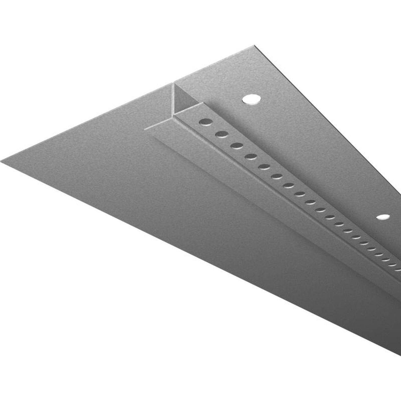 2m LED Drywall profile SNL 50mm Viewing leg for Plasterboard Steel Zinc sheet